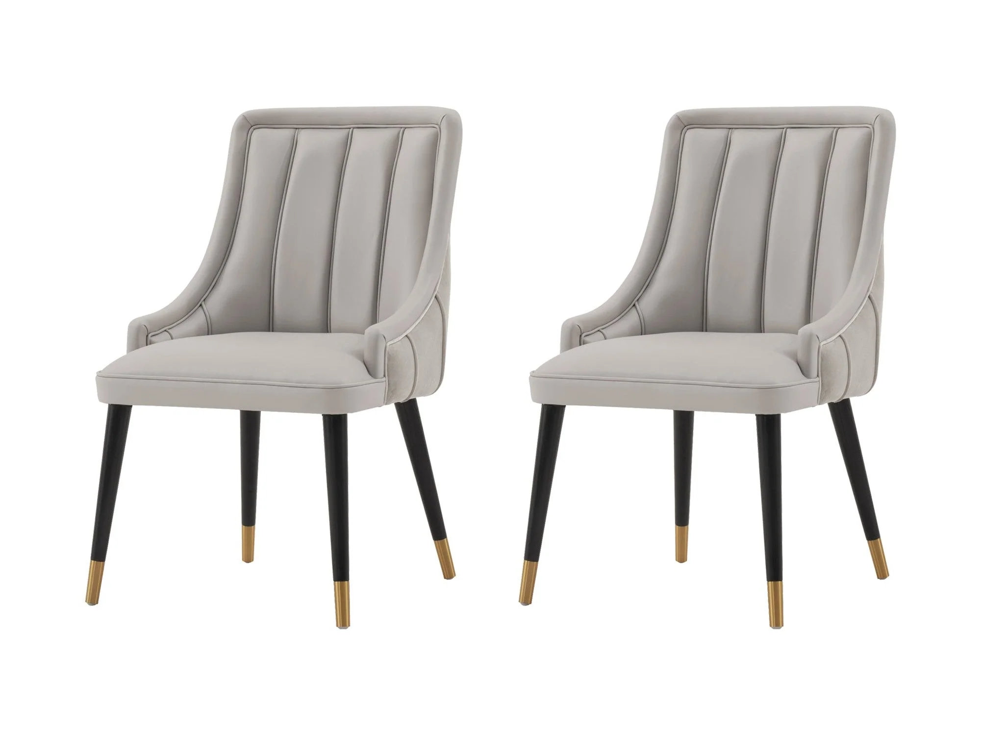 Eda Dining Chair in Grey (set of 2)