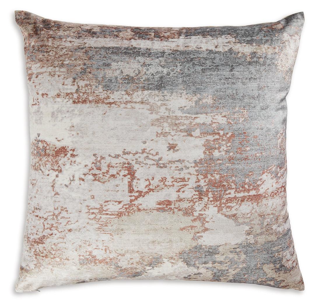Edinfielders Cream/Gray/Rust Pillow (Set of 4) - Image 2