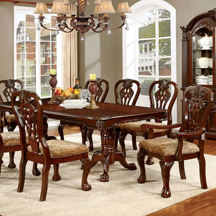 Elana Brown Cherry 7-Piece Dining Room Set - Image 2