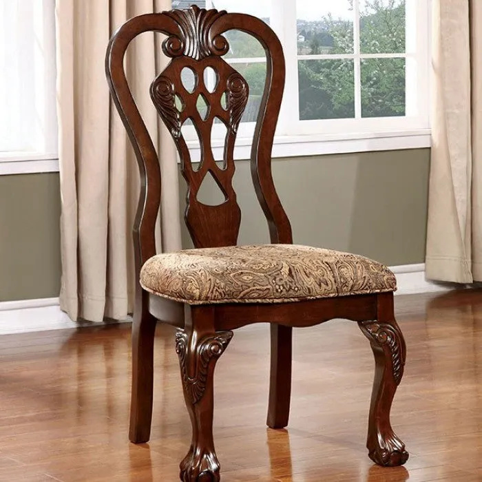 Elana Brown Cherry 7-Piece Dining Room Set - Image 3