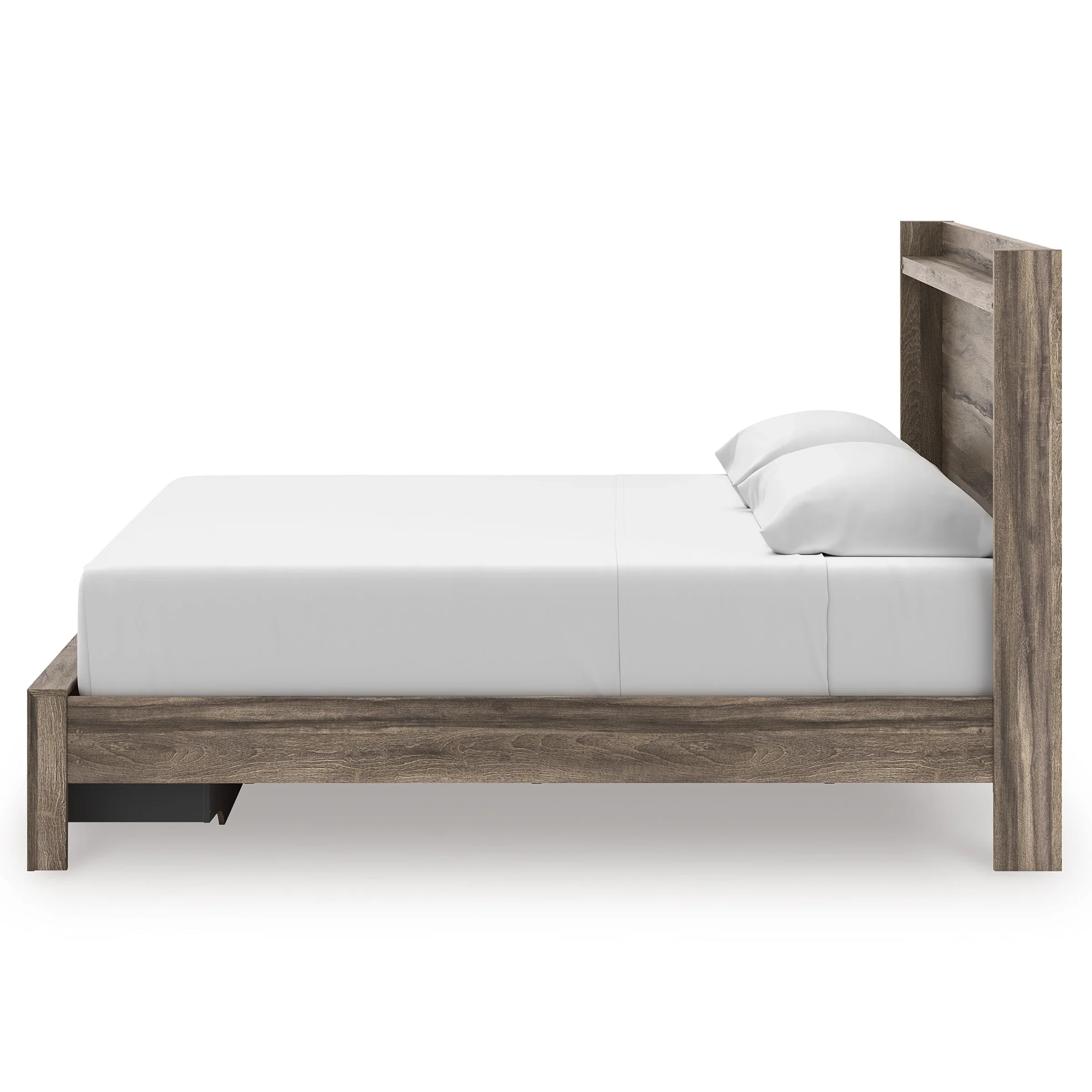 Elbrim Brown King Platform Storage Bed - Image 6