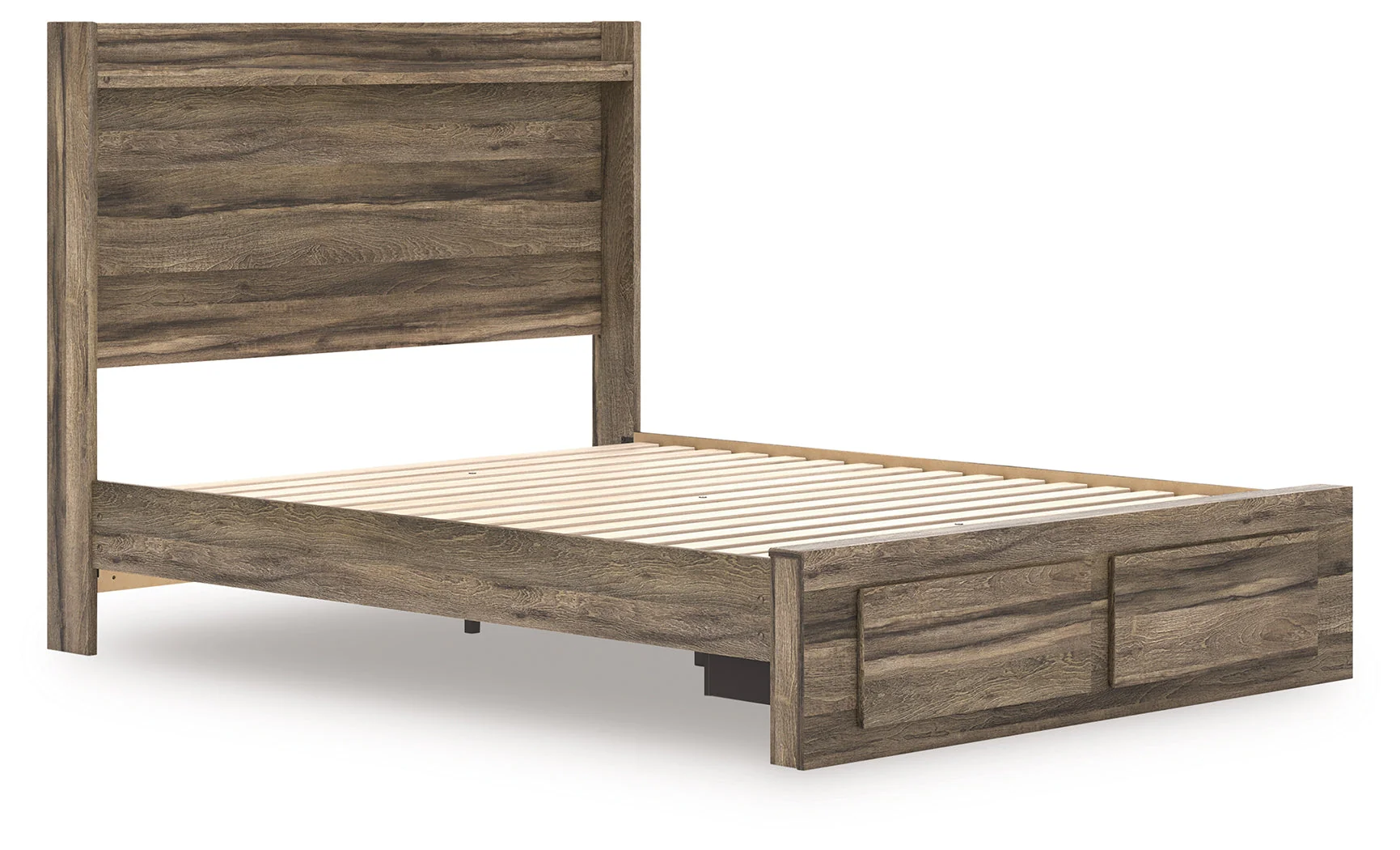 Elbrim Brown Queen Panel Storage Bed - Image 3