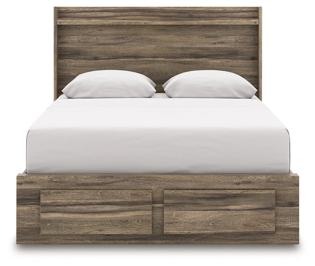 Elbrim Brown Queen Panel Storage Bed - Image 5