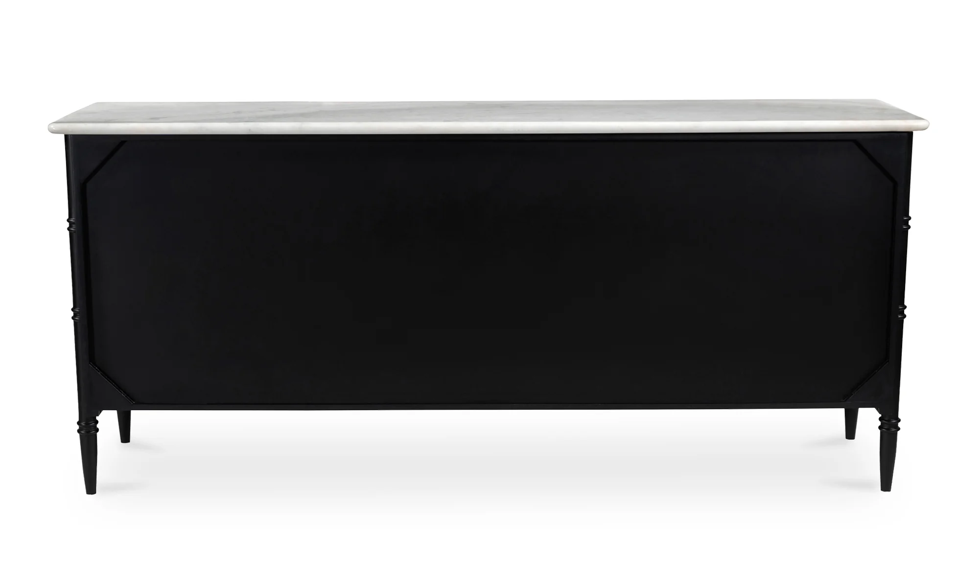 Eleanor 6 Drawer Dresser Black - Image 4
