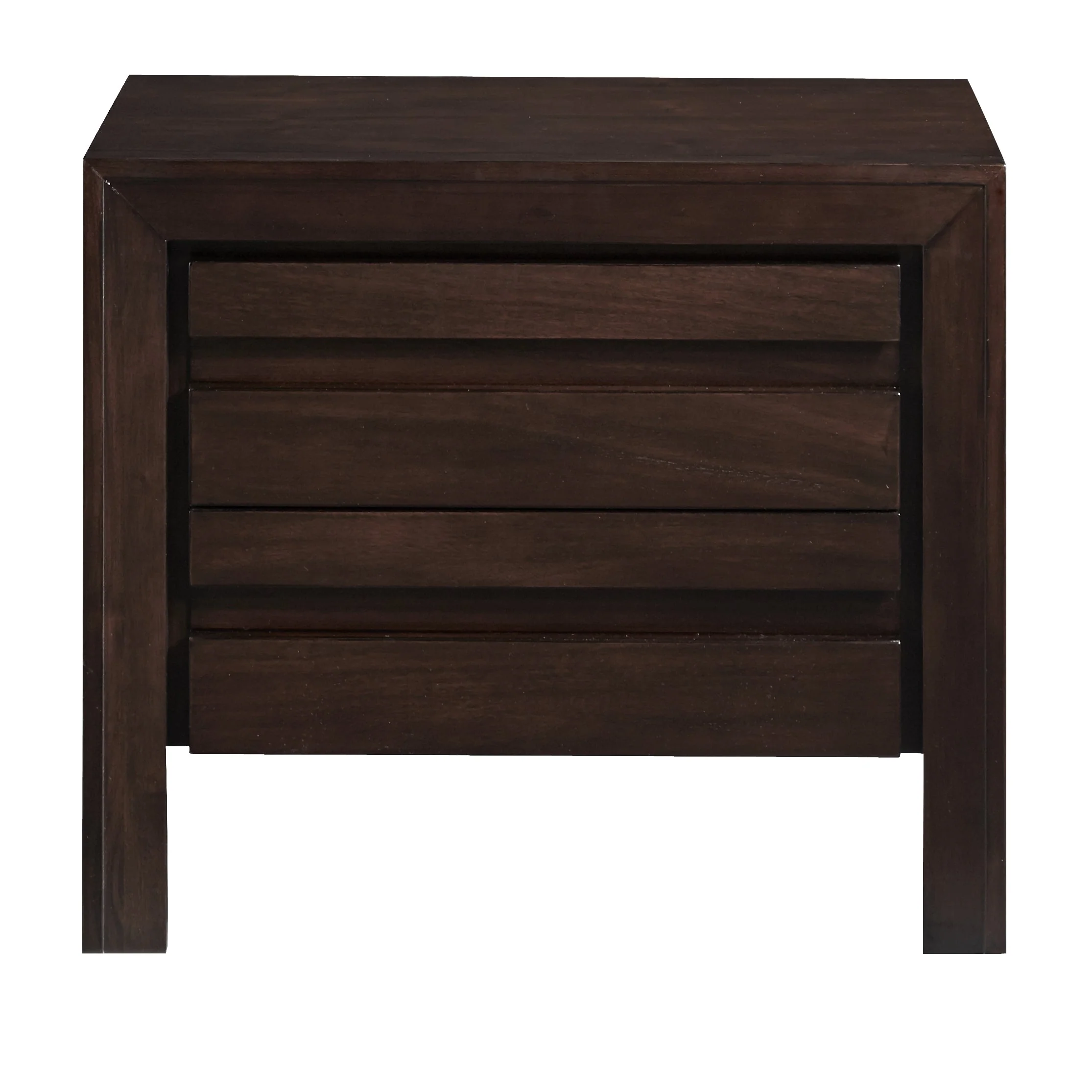 Element Charging Station Nightstand in Chocolate Brown - Image 6