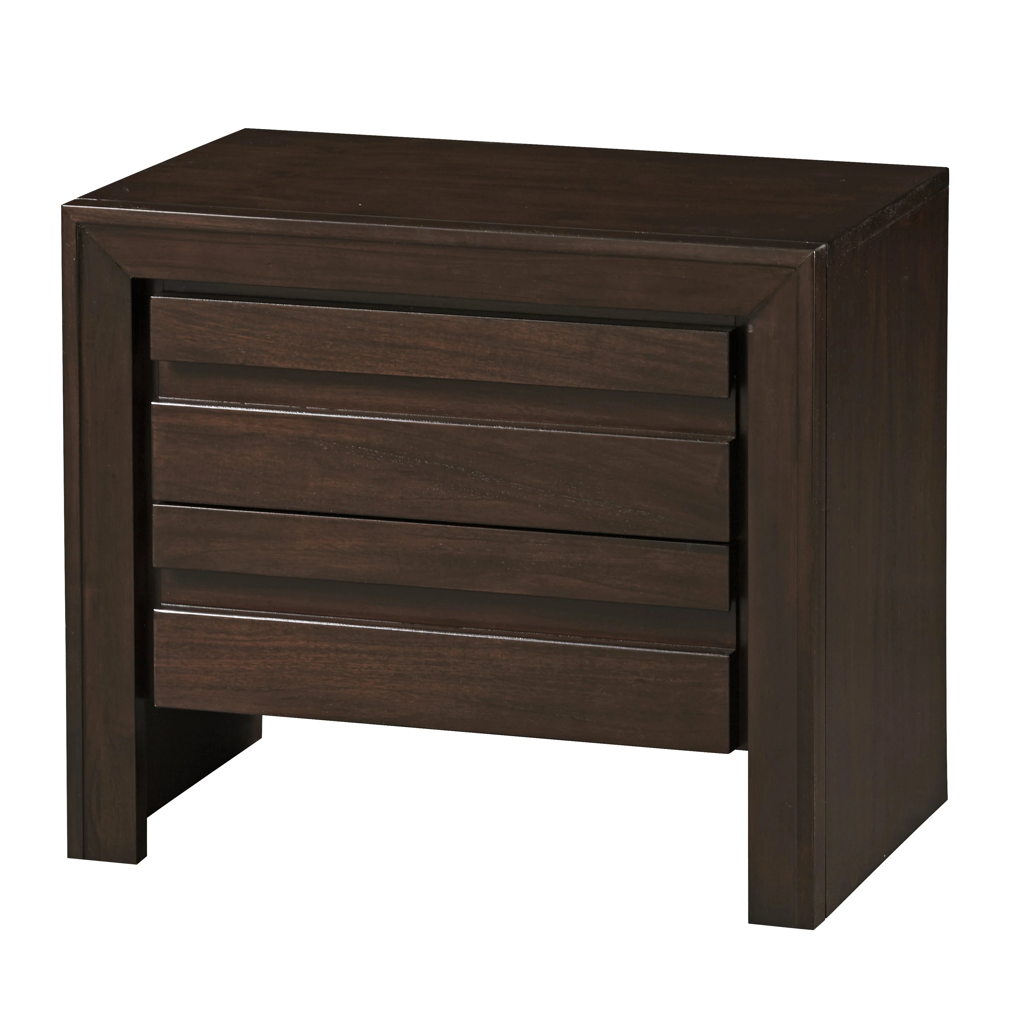 Element Charging Station Nightstand in Chocolate Brown - Image 7