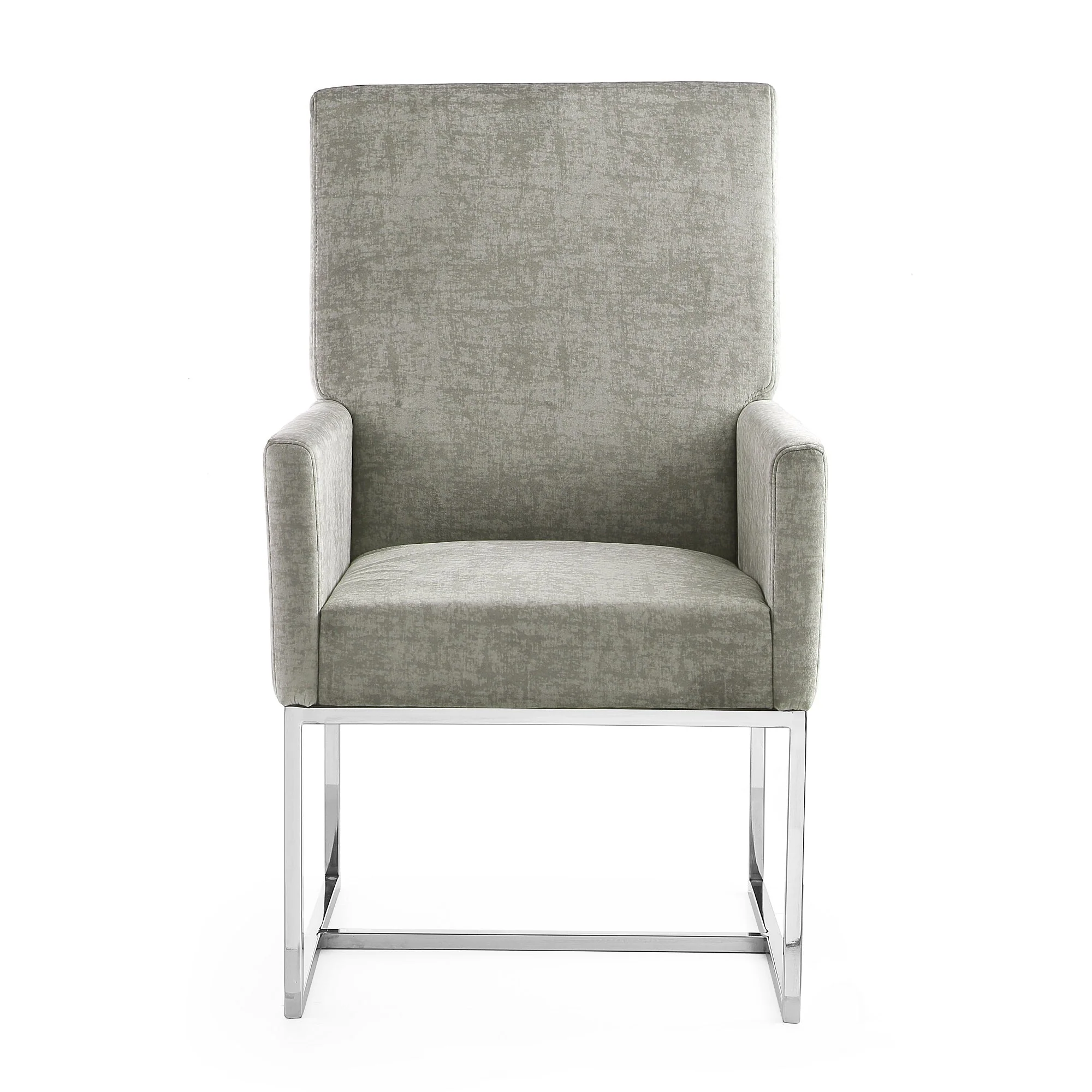 Element Dining Armchair in Steel - Image 4