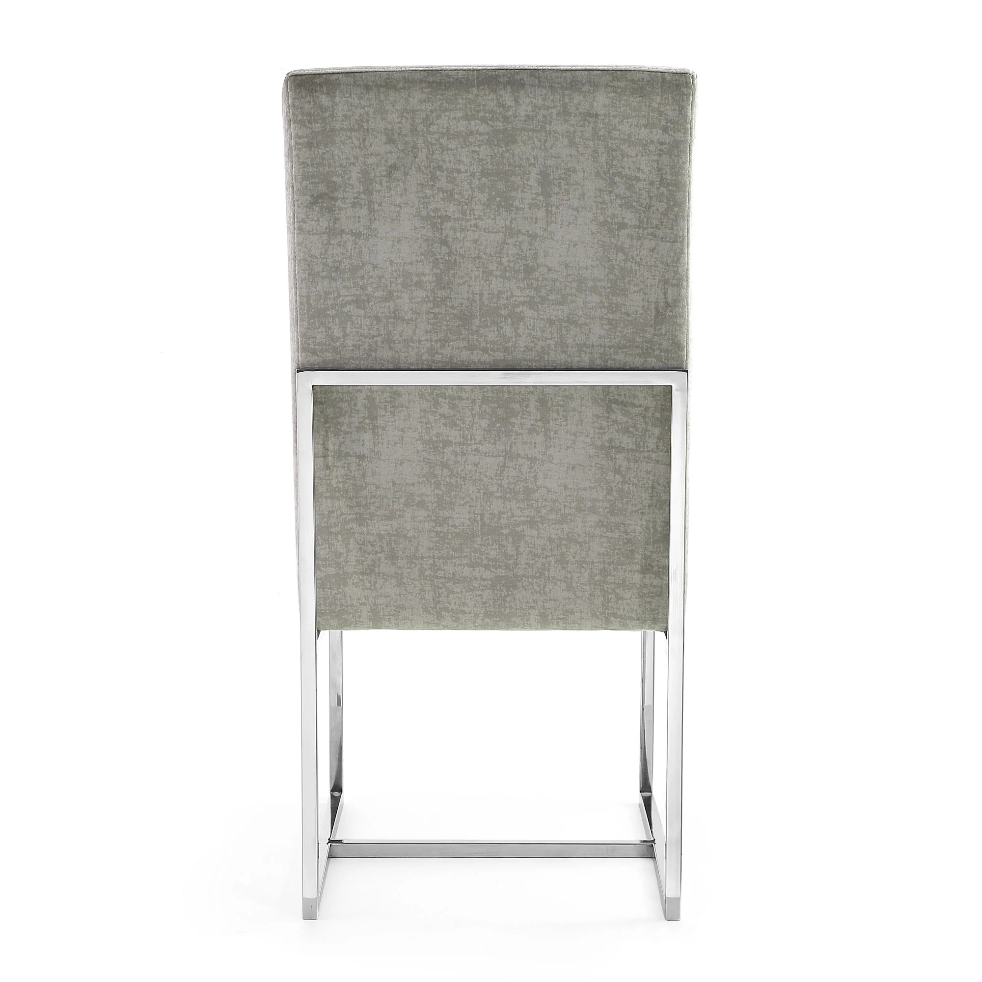 Element Velvet Dining Chair in Steel - Image 7