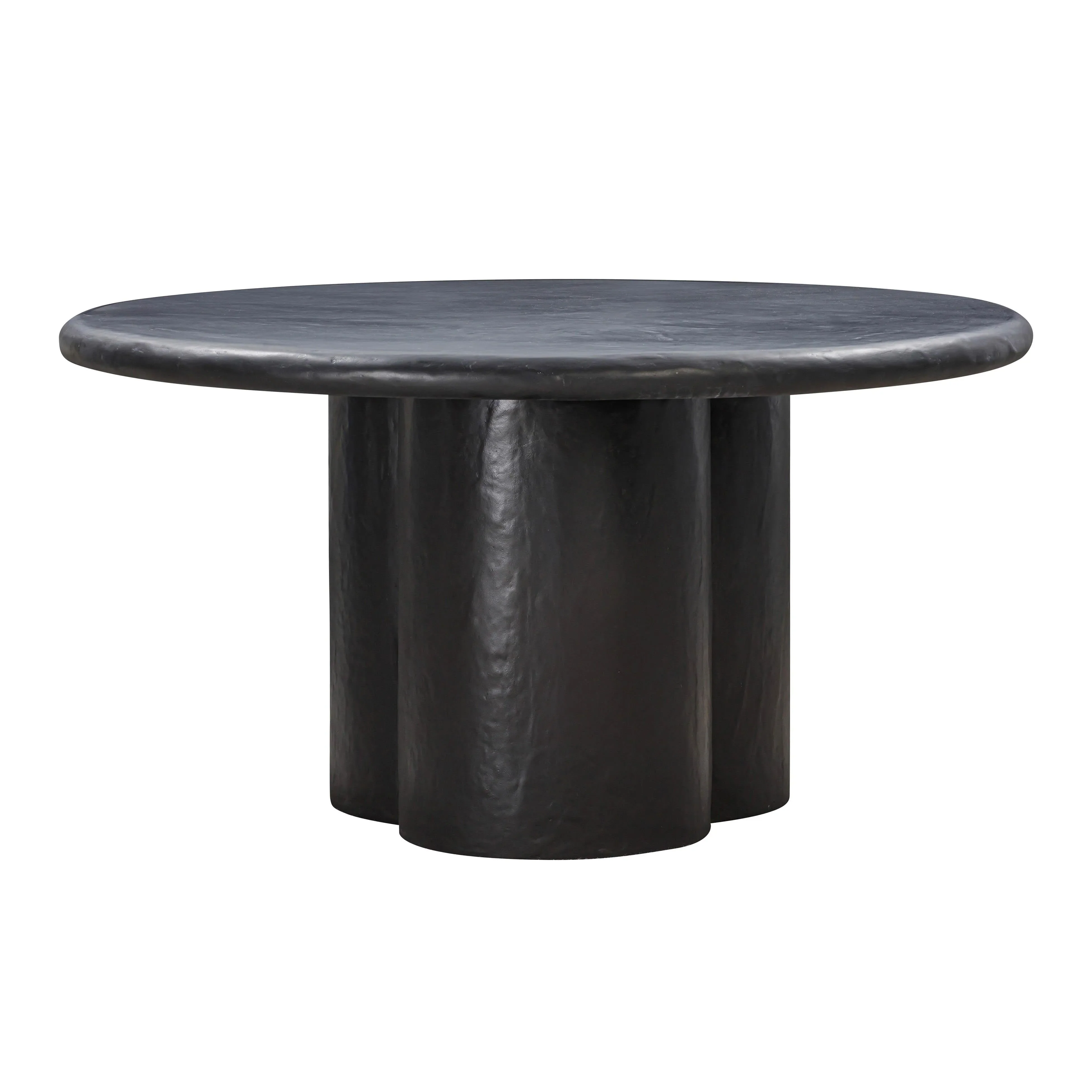 Elika Faux Plaster Indoor / Outdoor 59" Round Dining Table - Image 11