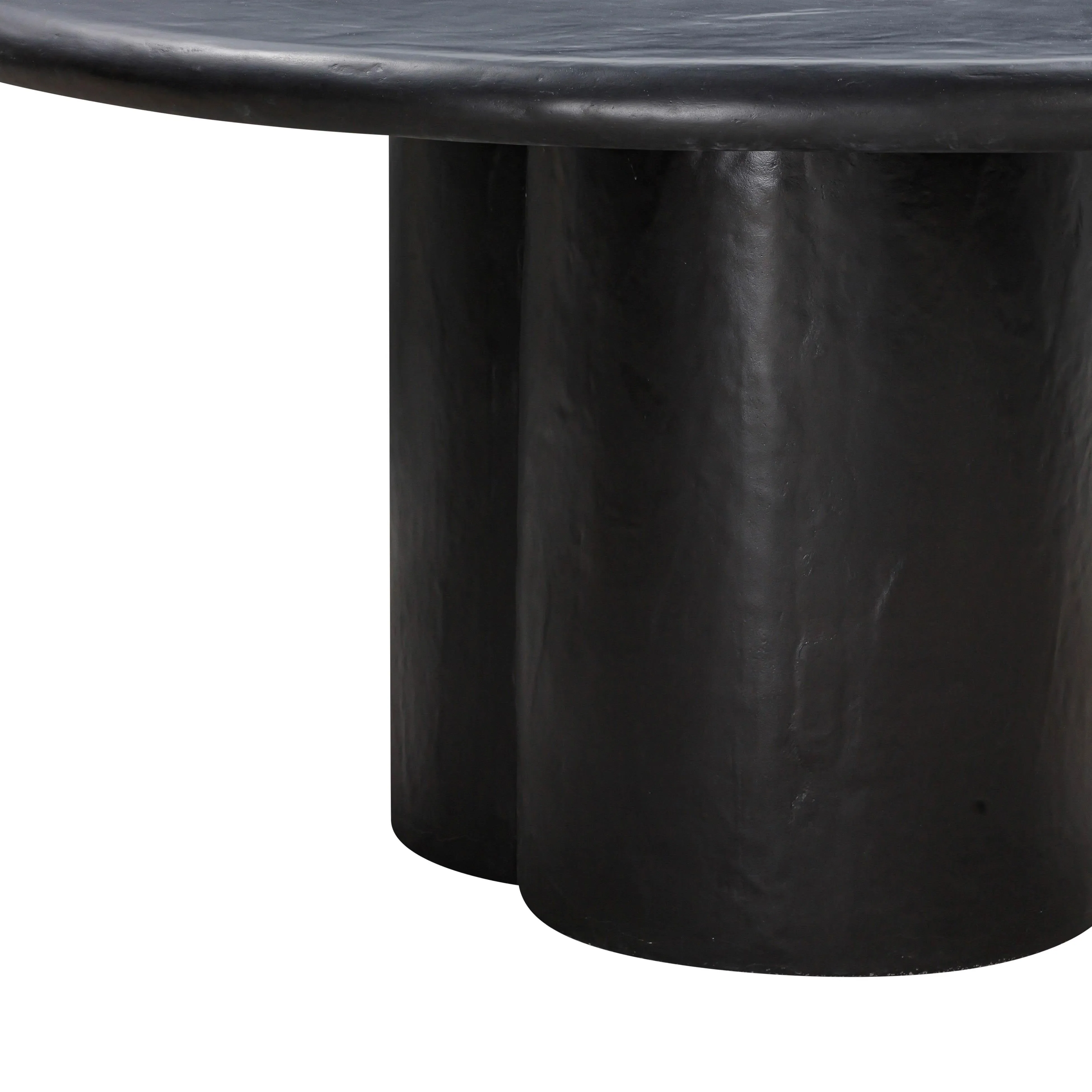 Elika Faux Plaster Indoor / Outdoor 59" Round Dining Table - Image 13