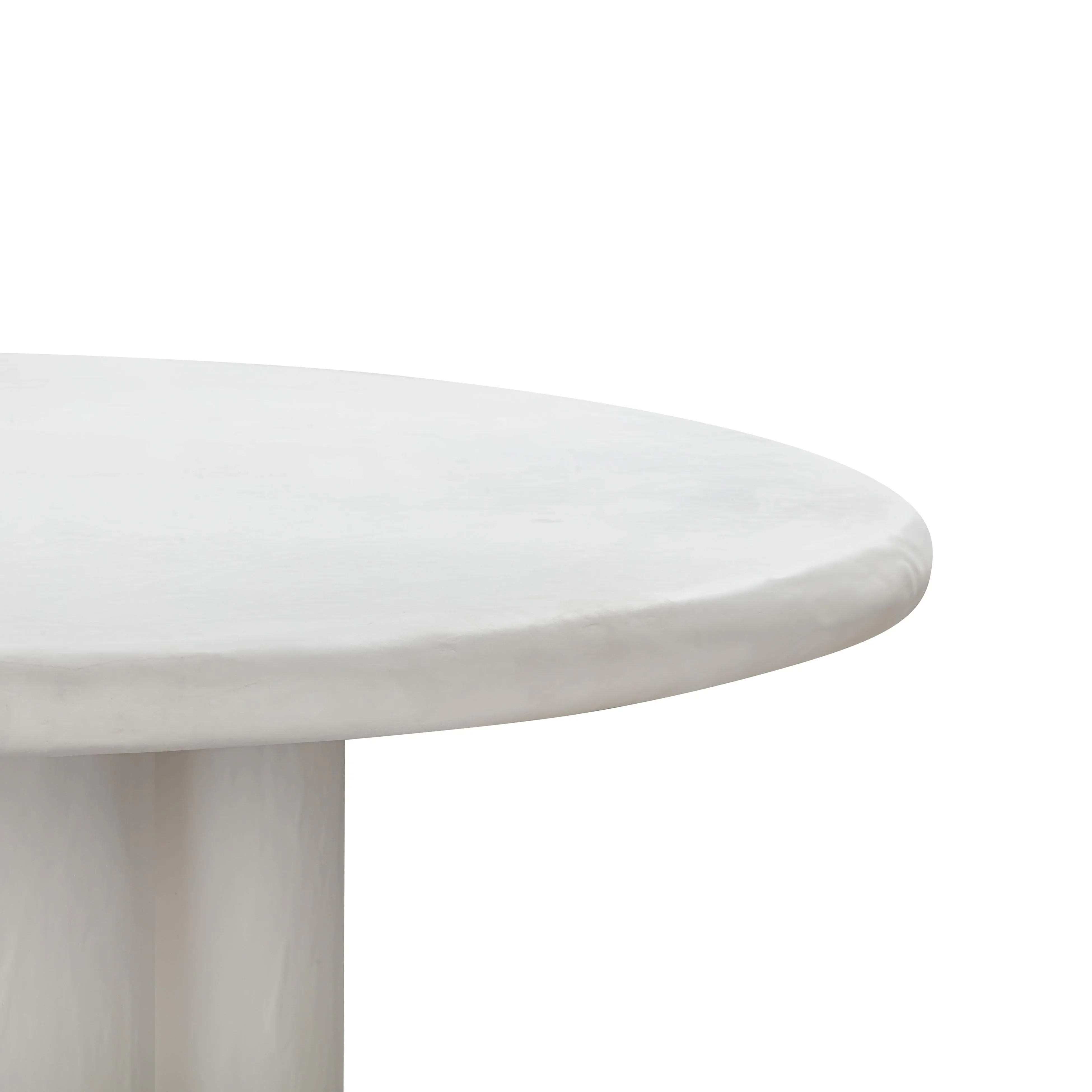 Elika Faux Plaster Indoor / Outdoor 59" Round Dining Table - Image 6