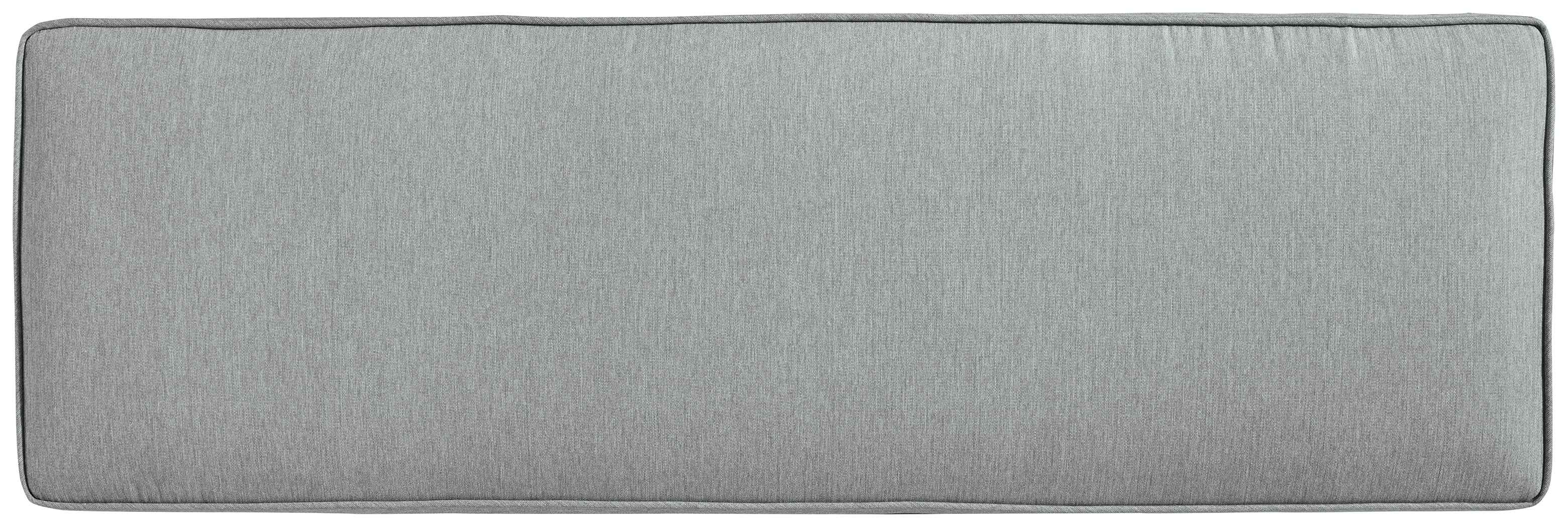 Elite Park Gray Outdoor Bench with Cushion - Image 5