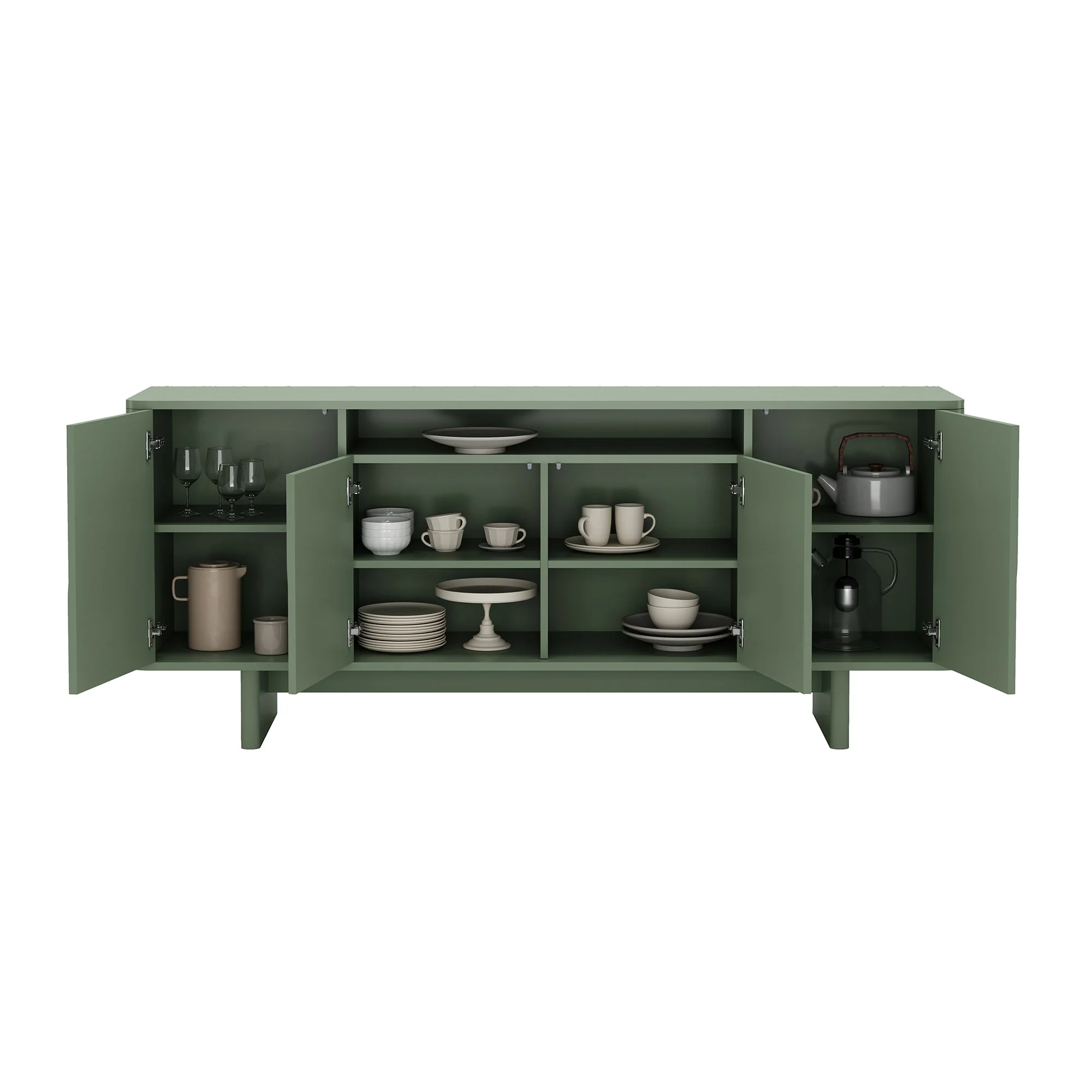 Ella 70.86" Sideboard in Sage Green - Image 12