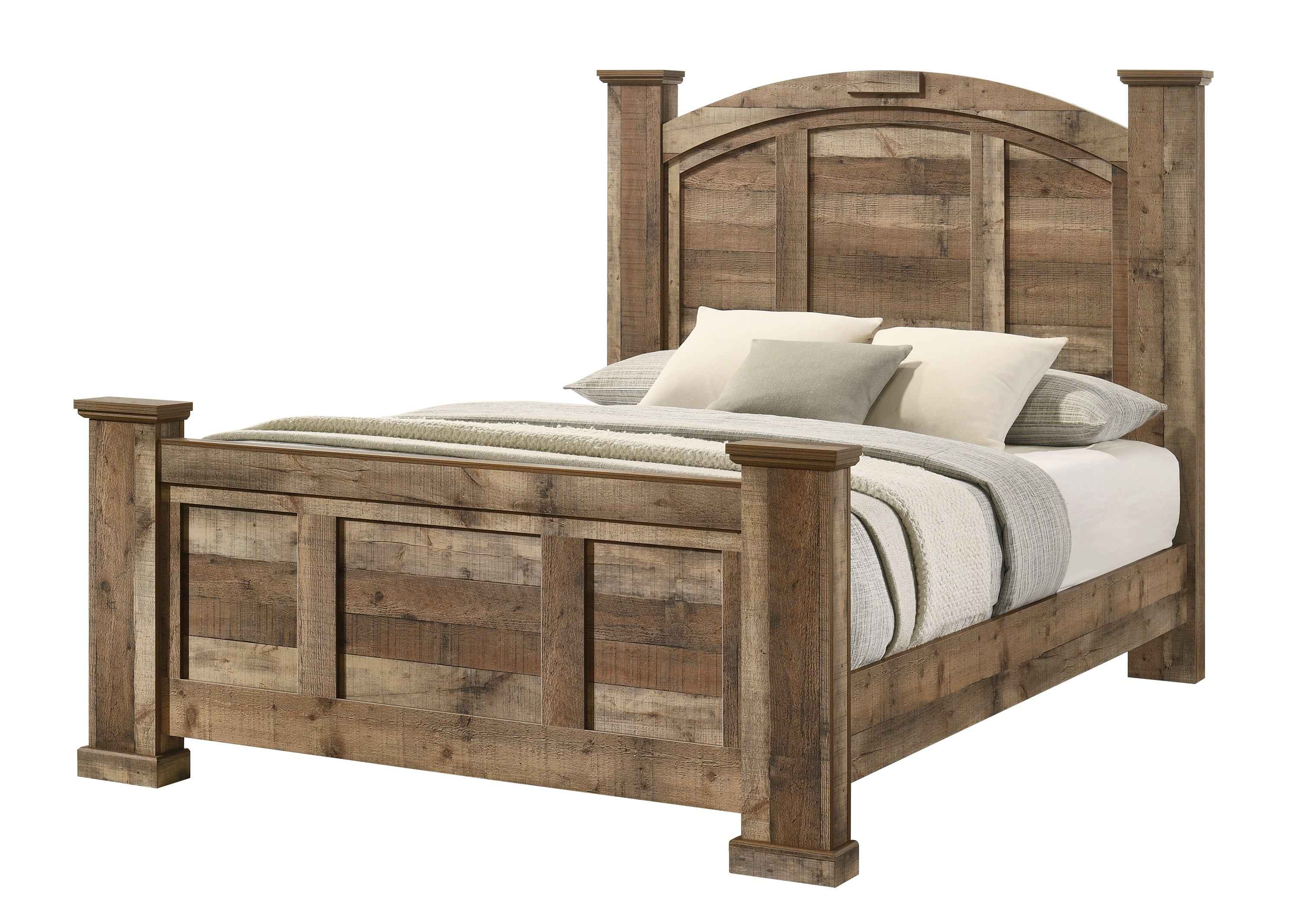 Ella-Mae Reclaimed Natural Bedroom Set - Image 2