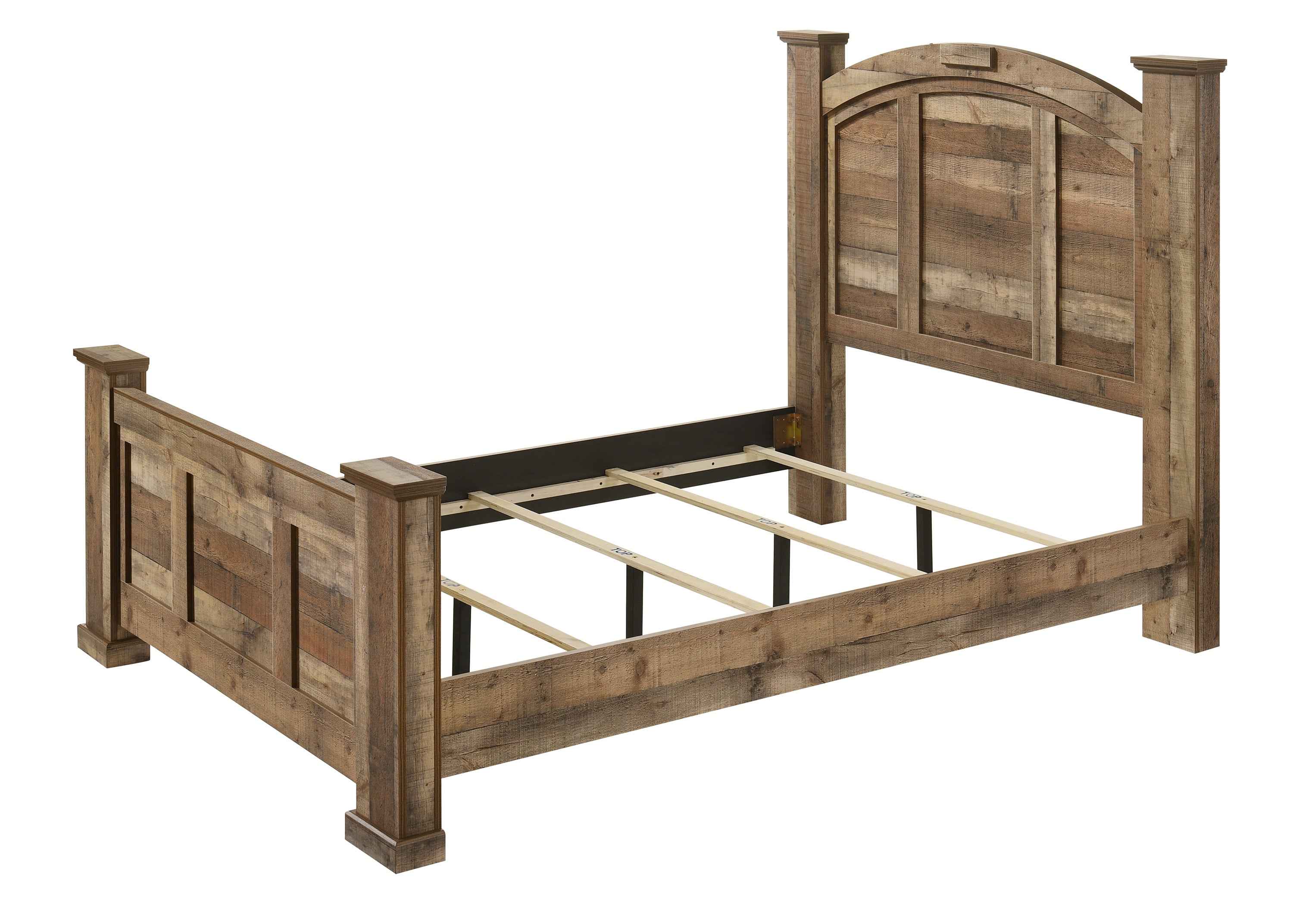 Ella-Mae Reclaimed Natural King Bed - Image 2