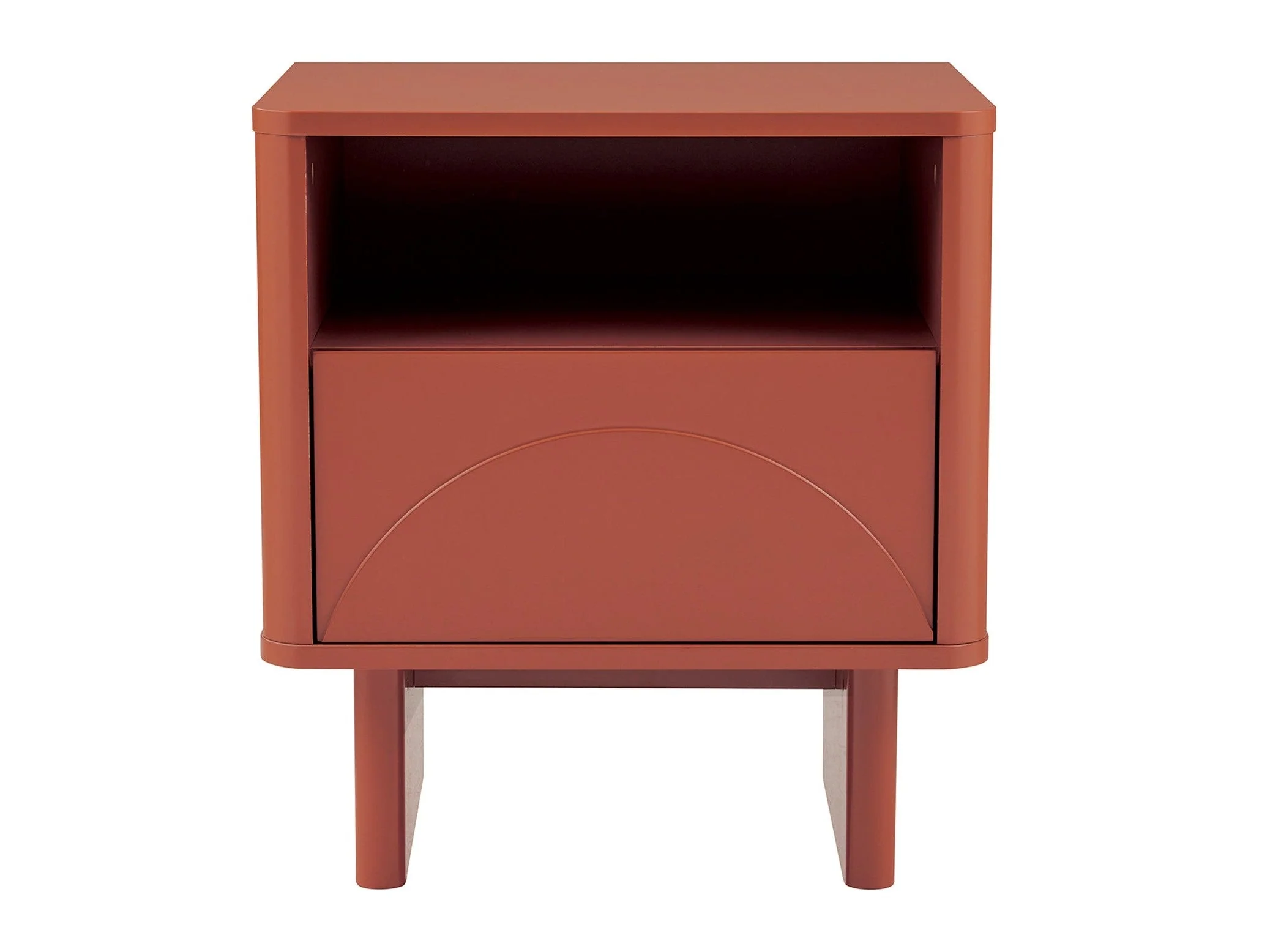 Ella Nightstand in Terracotta