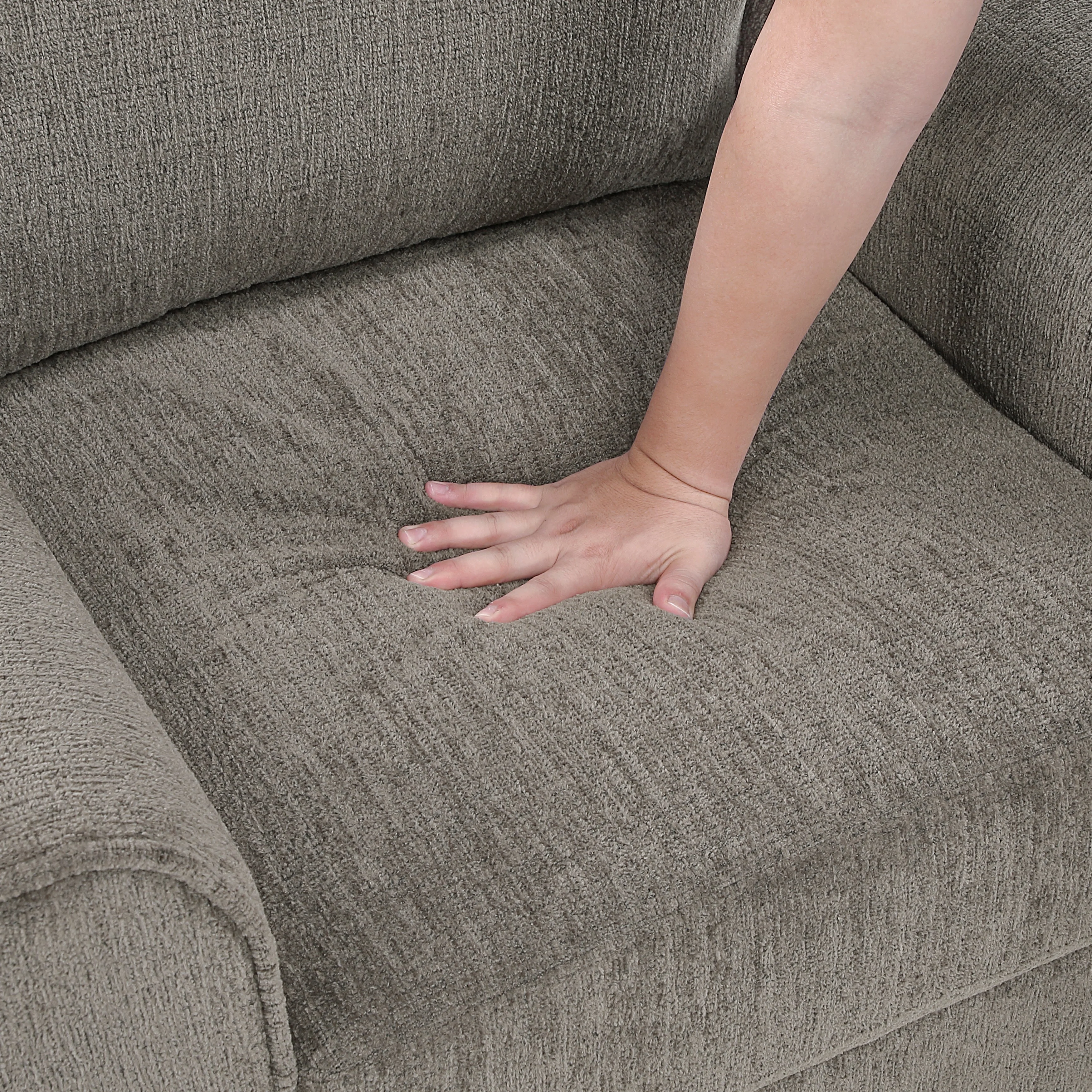 Ellery Pewter Loveseat - Image 4