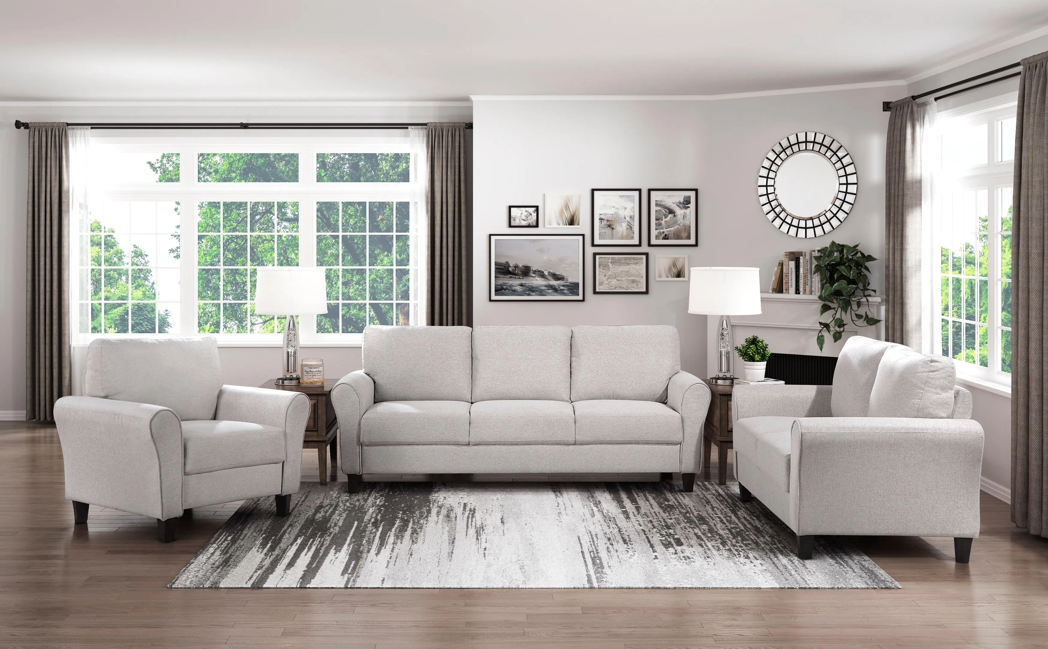 Ellery Sand Sofa - Image 5