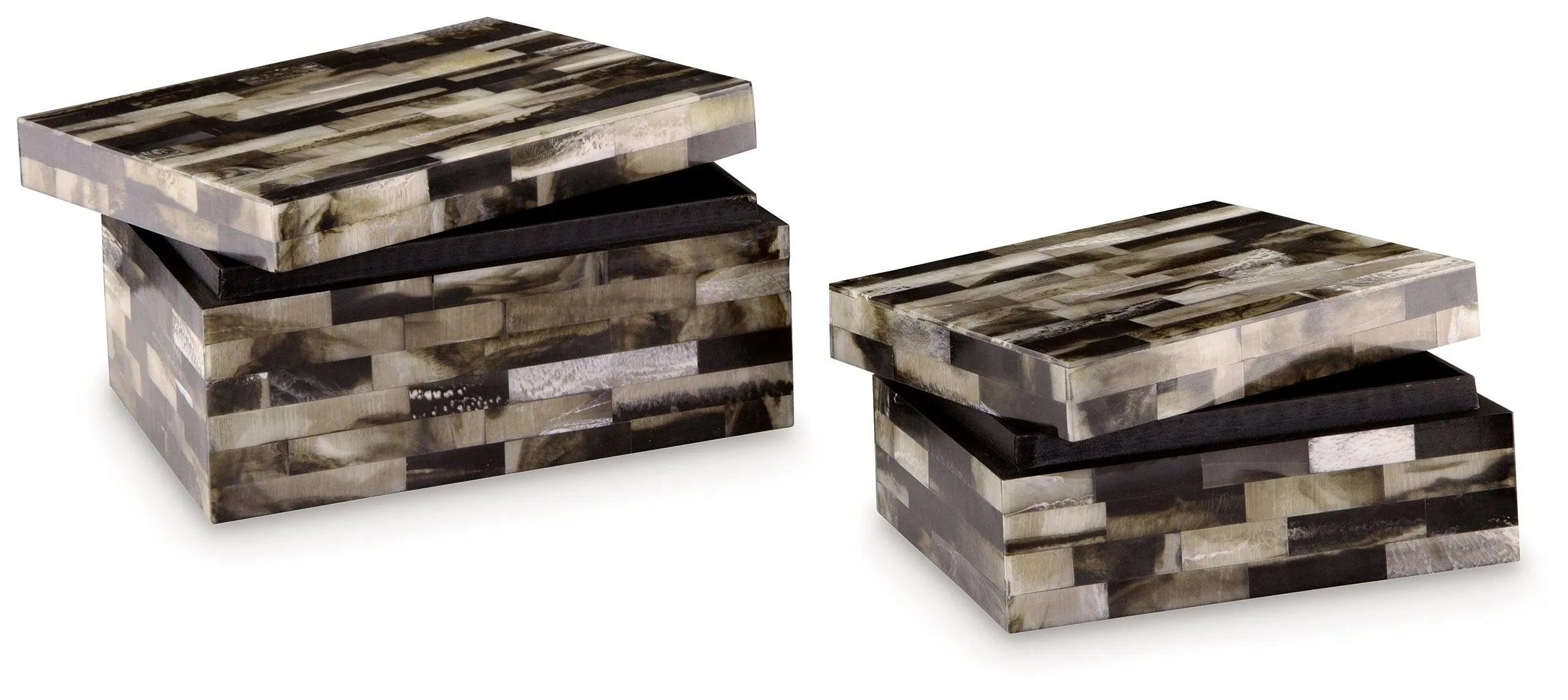 Ellford Black/Brown/Cream Box - Image 4