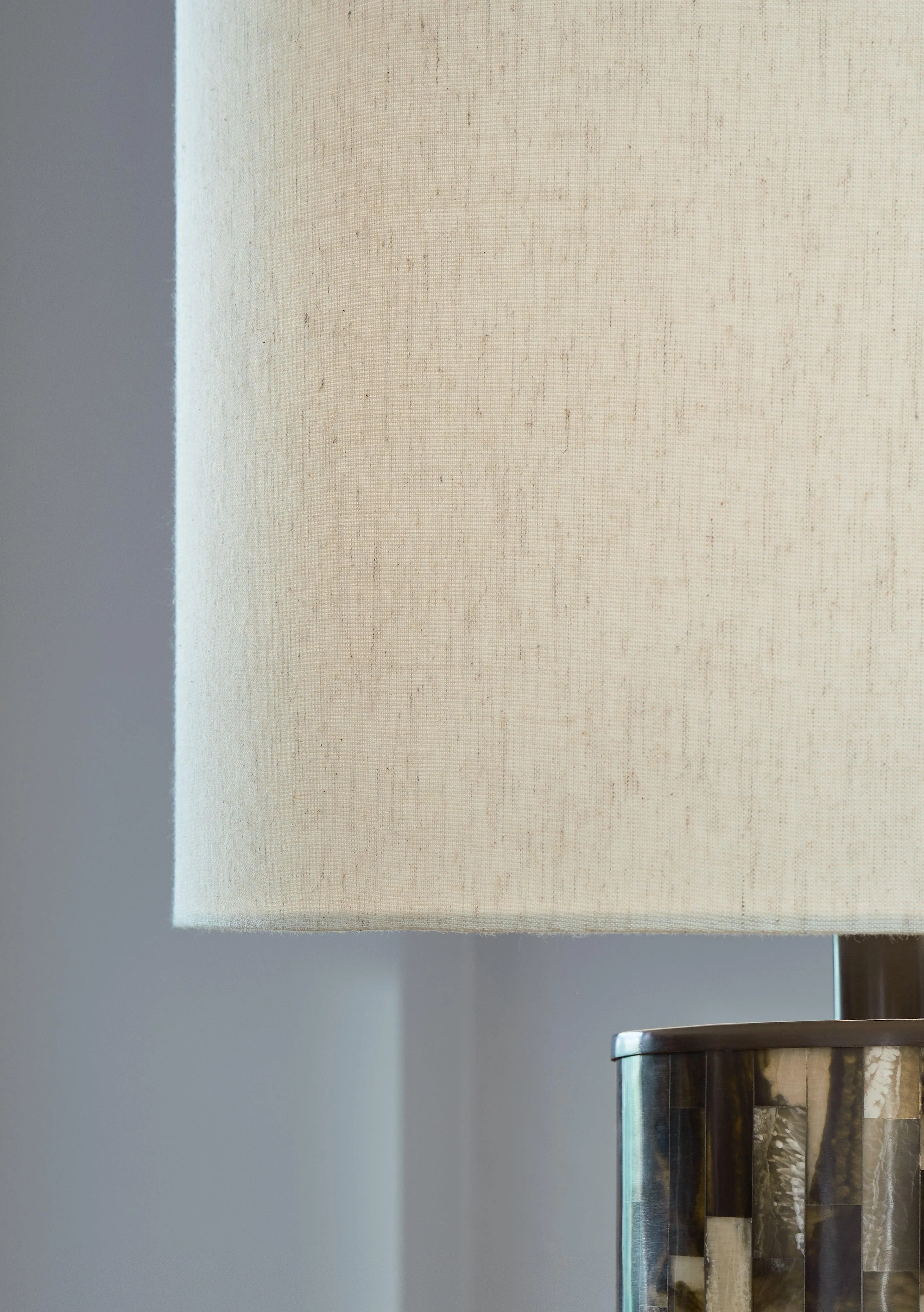 Ellford Black/Brown/Cream Table Lamp - Image 2