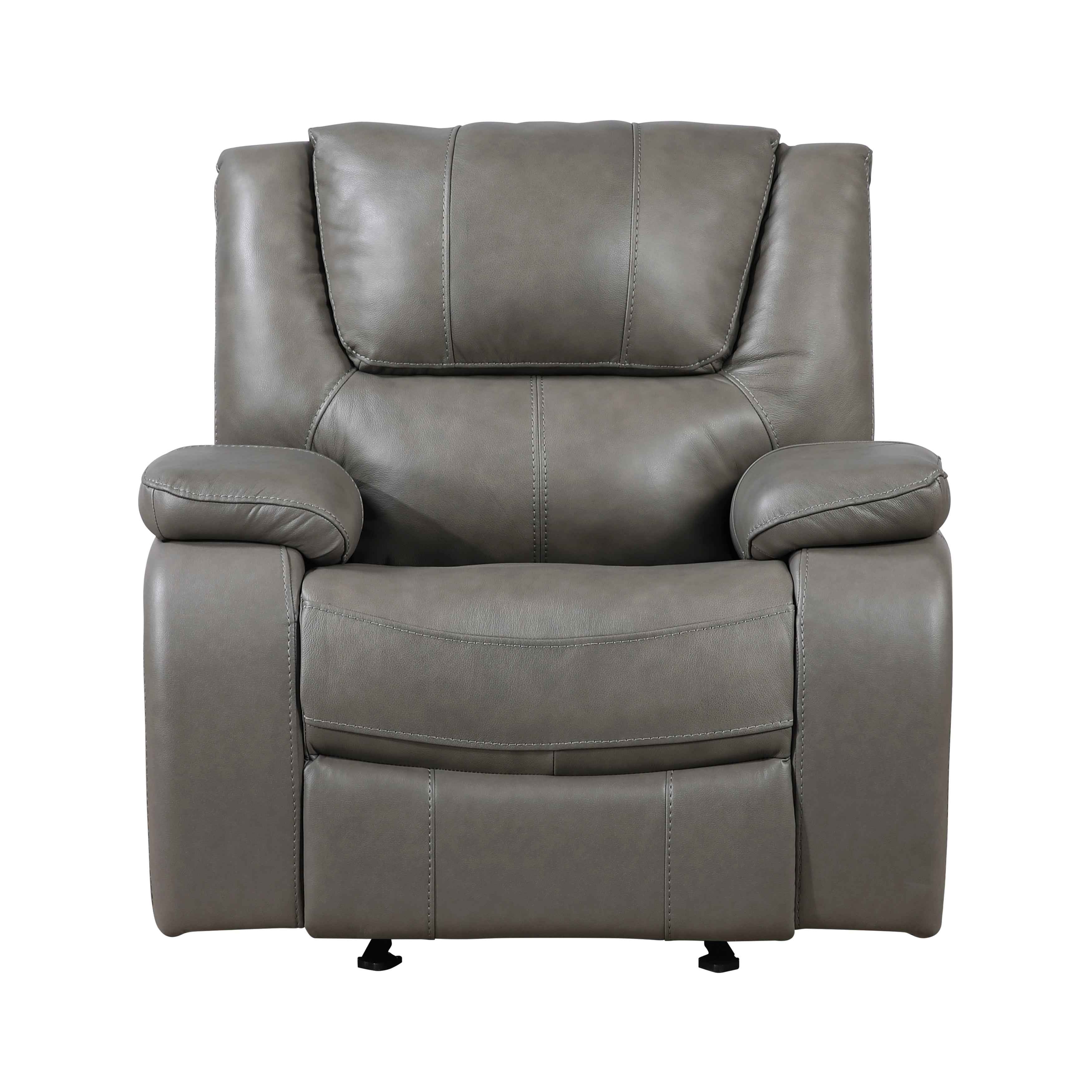 Ellicott Gray Reclining Living Room Set - Image 10