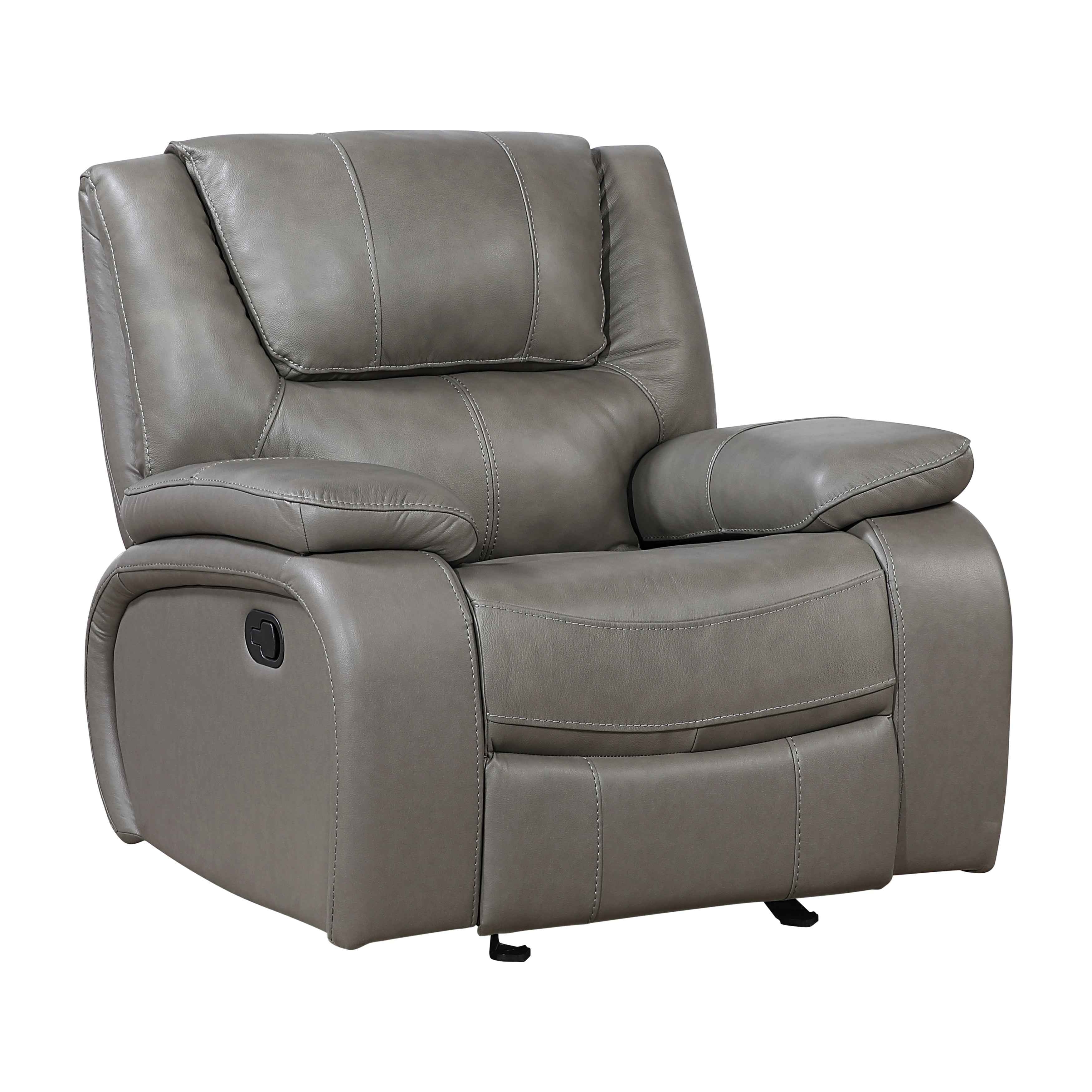 Ellicott Gray Reclining Living Room Set - Image 11