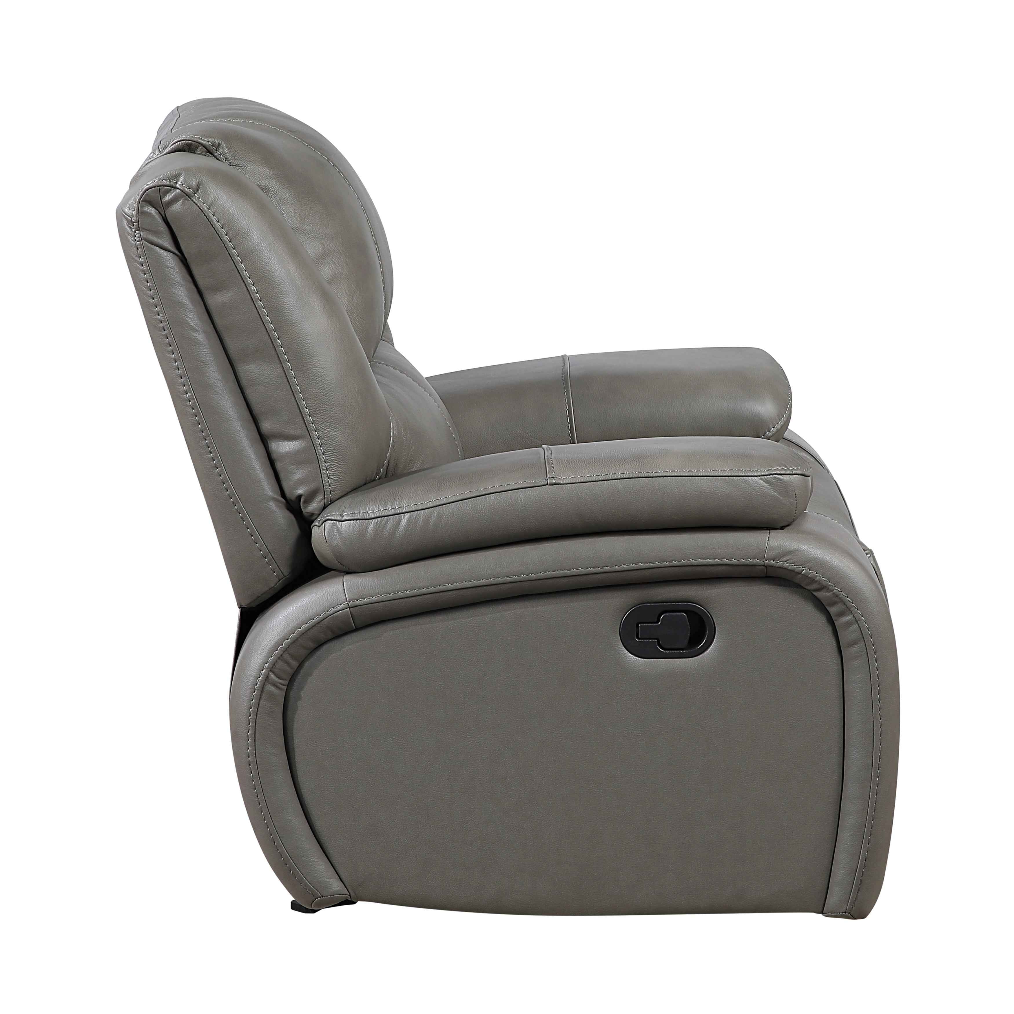 Ellicott Gray Reclining Living Room Set - Image 12