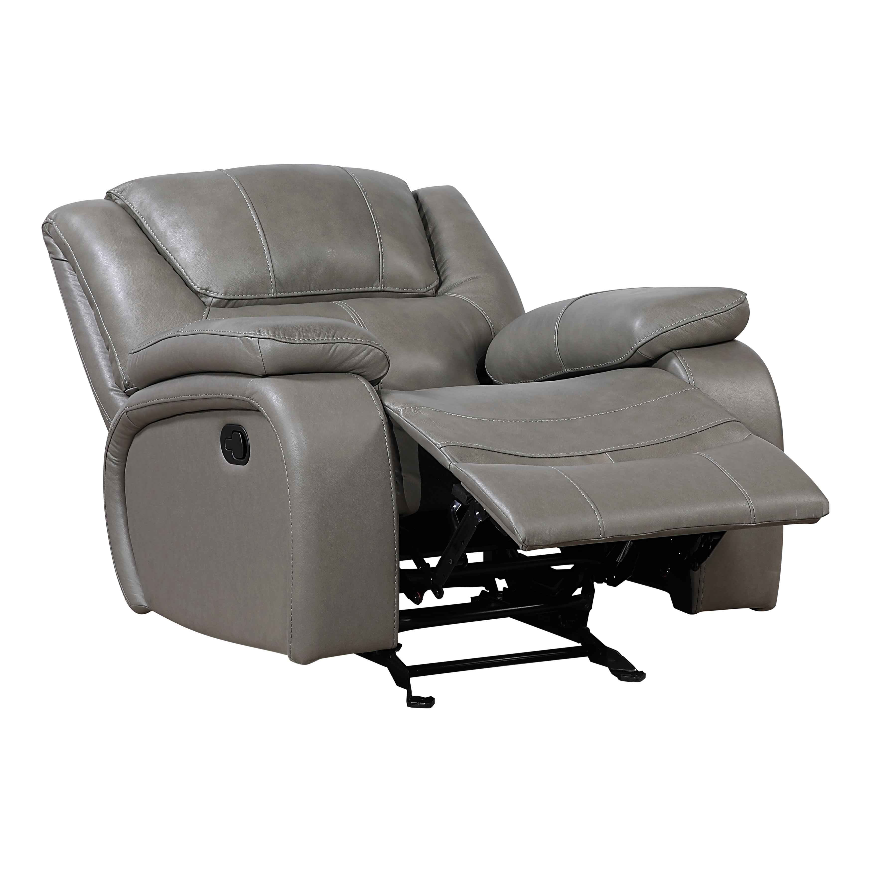 Ellicott Gray Reclining Living Room Set - Image 16
