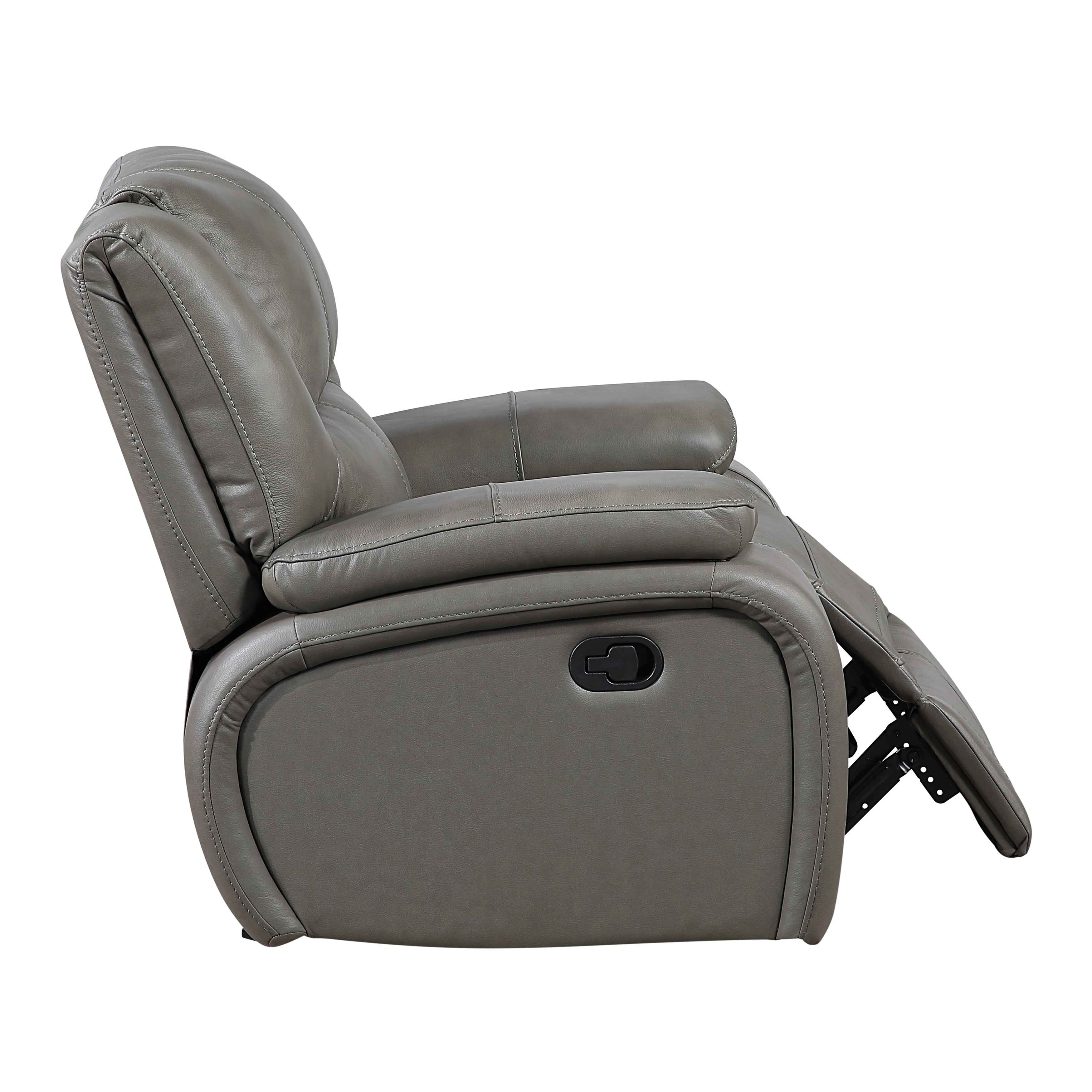 Ellicott Gray Reclining Living Room Set - Image 17