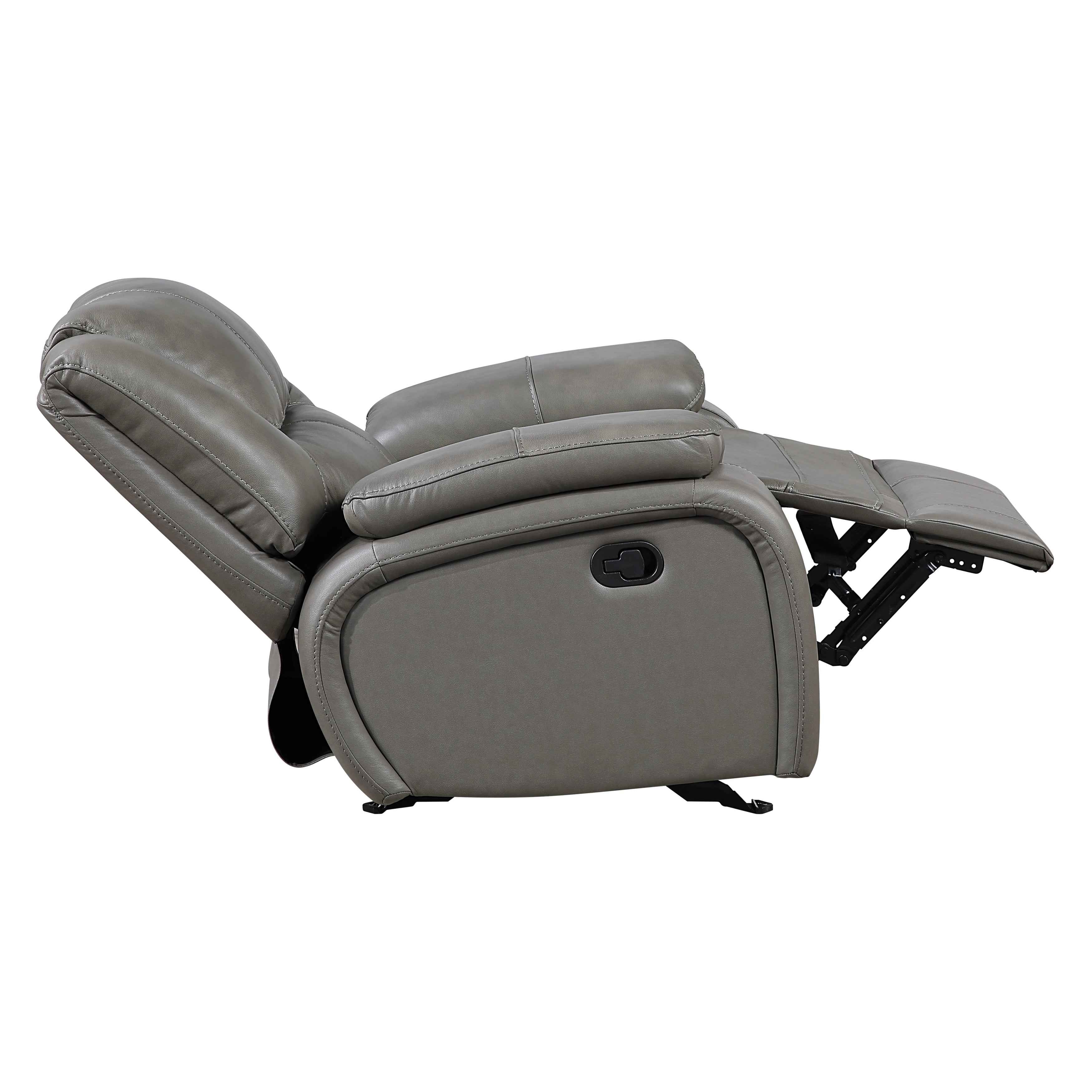 Ellicott Gray Reclining Living Room Set - Image 18