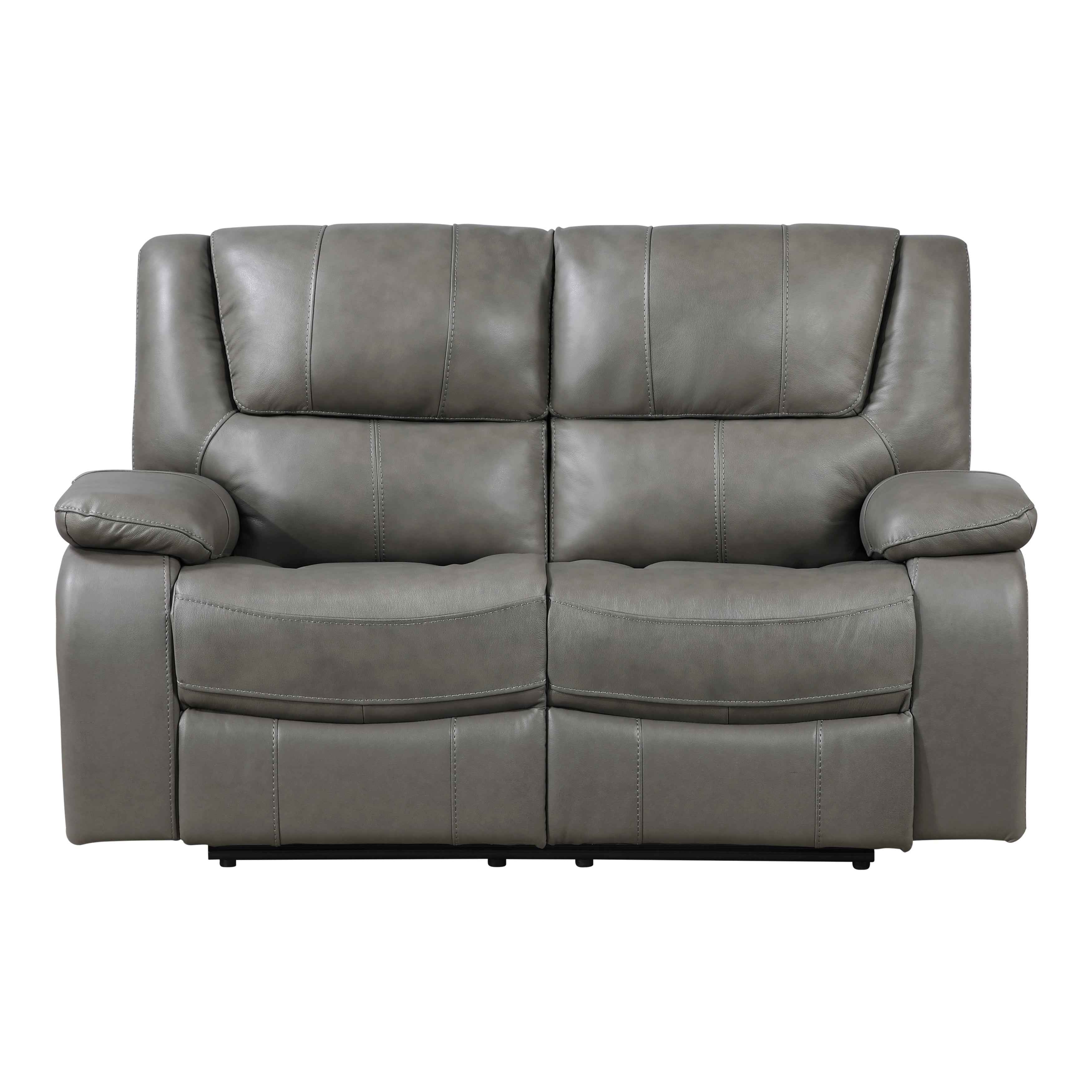 Ellicott Gray Reclining Living Room Set - Image 6
