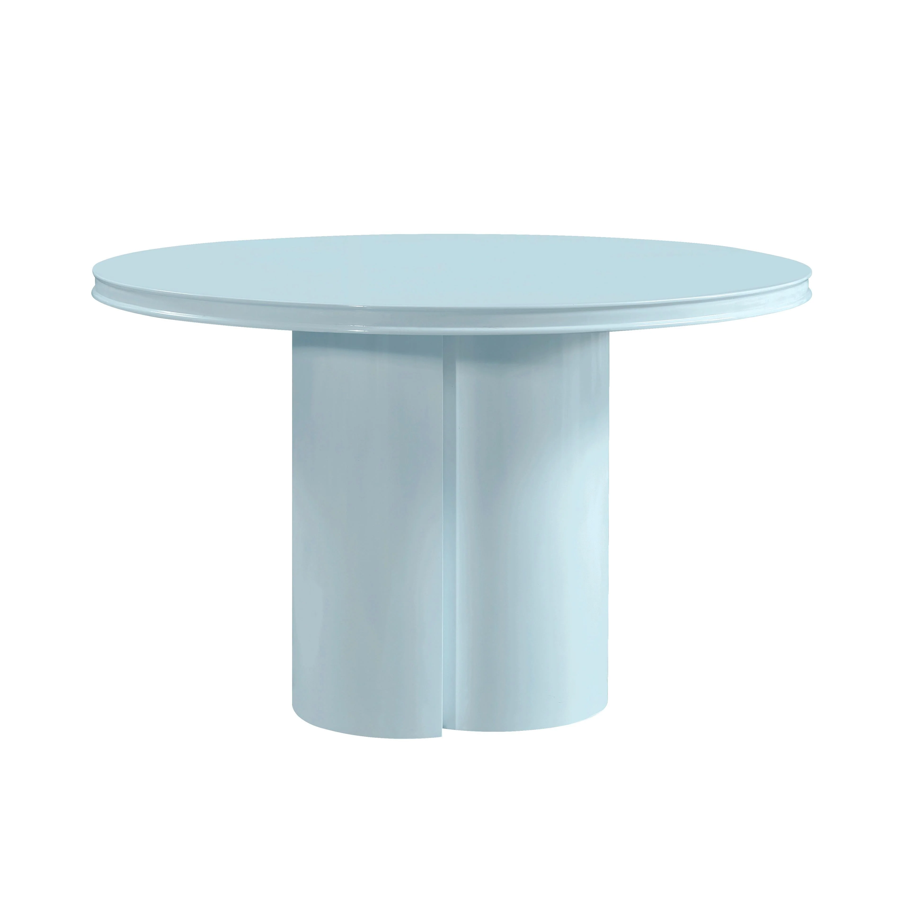Elora Lacquer 47" Round Dining Table - Image 10