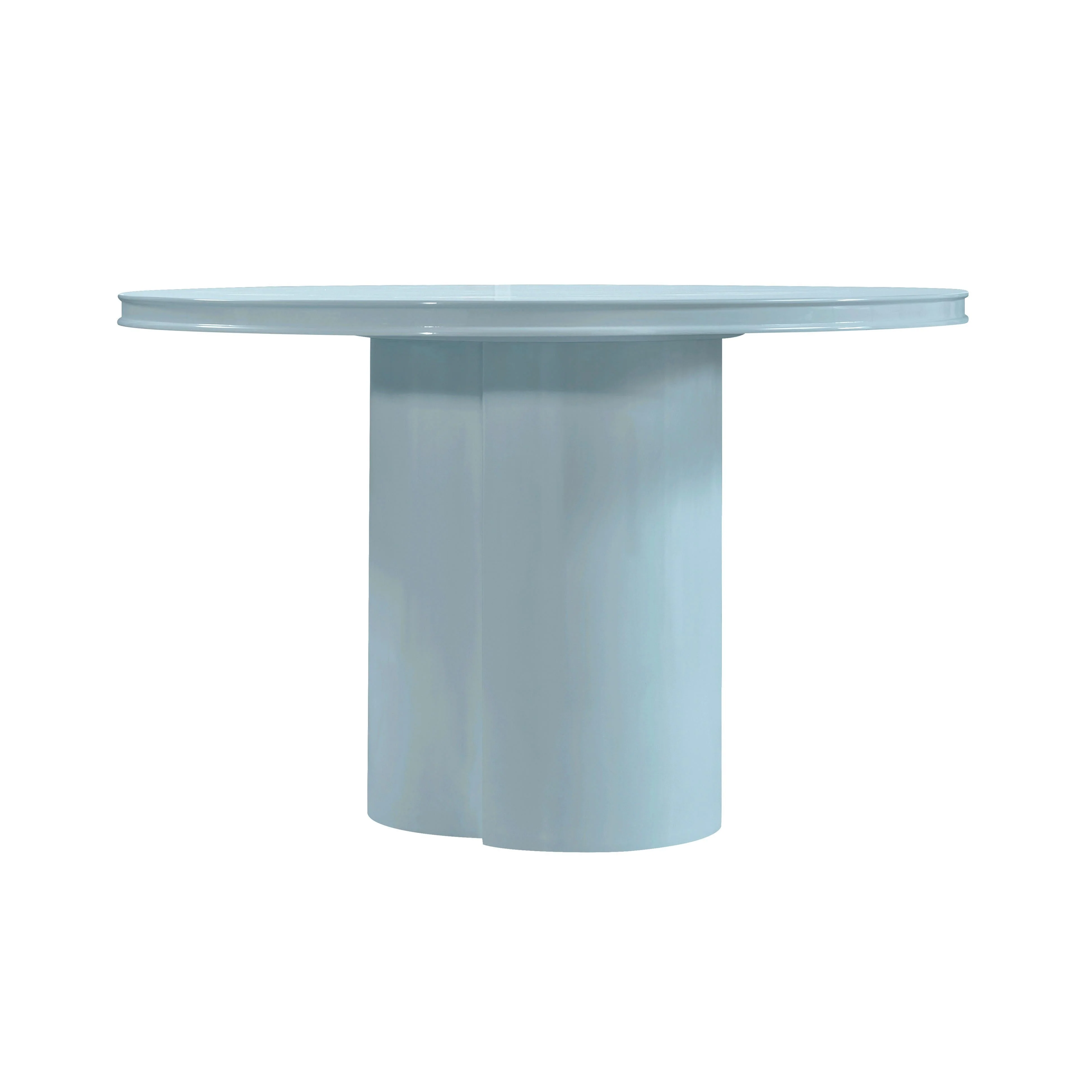 Elora Lacquer 47" Round Dining Table - Image 14