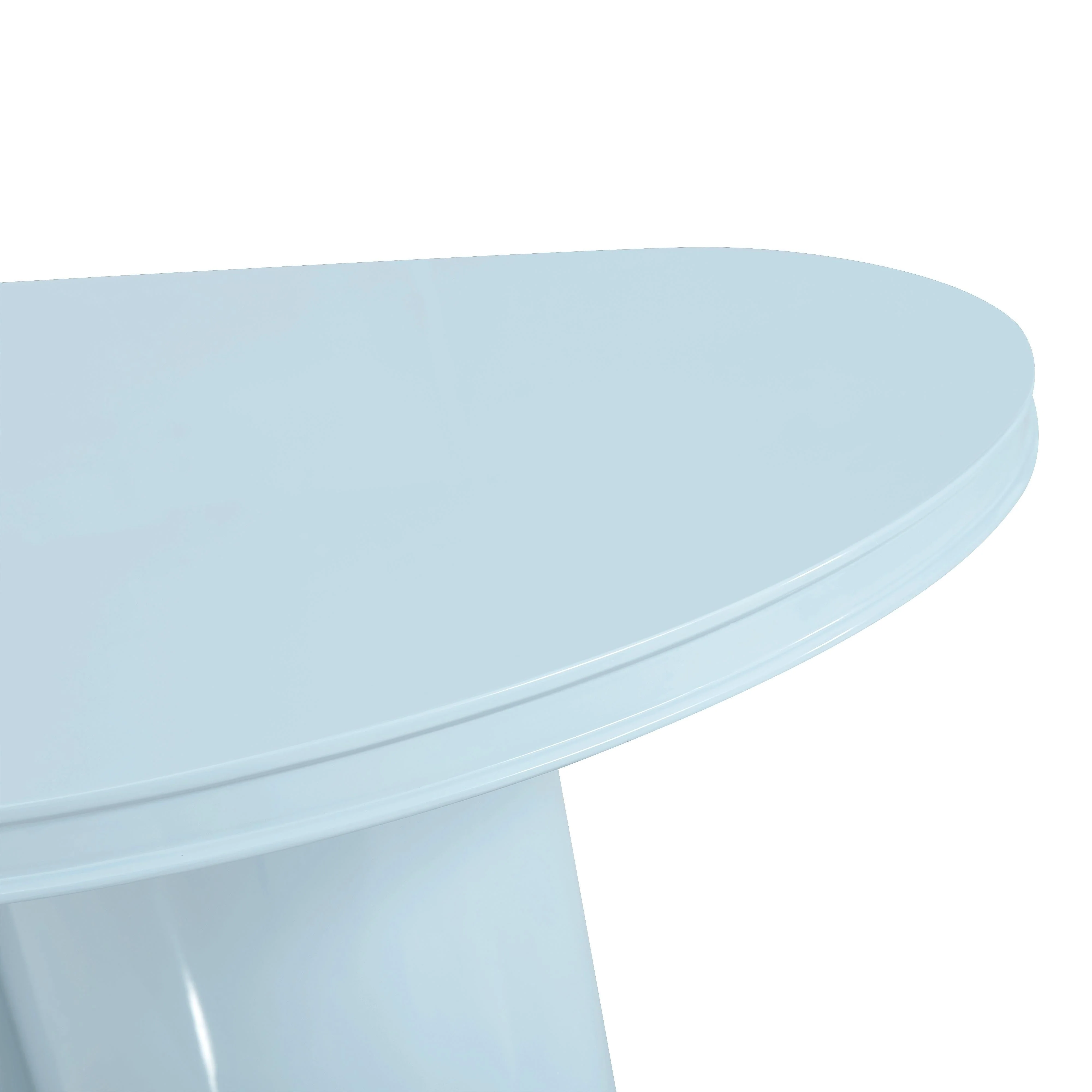 Elora Lacquer 79" Oval Dining Table - Image 15