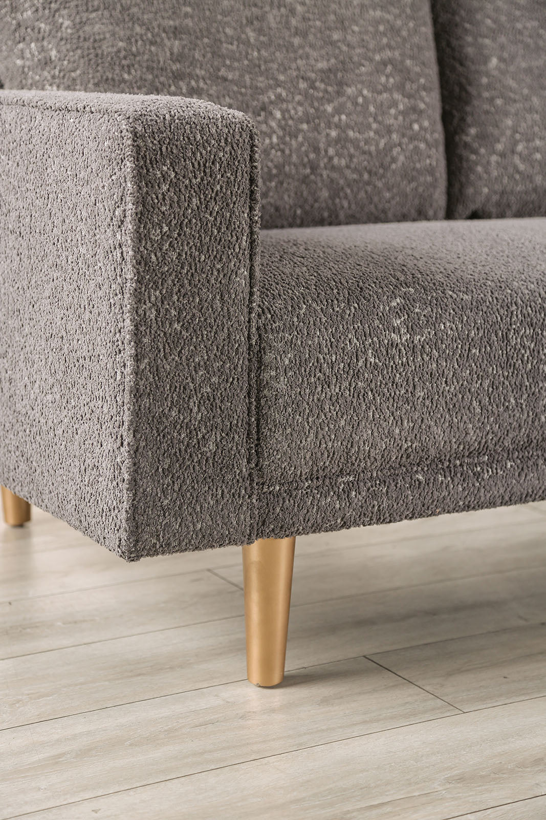 Elverum Charcoal Gray Sofa & Loveseat - Image 4