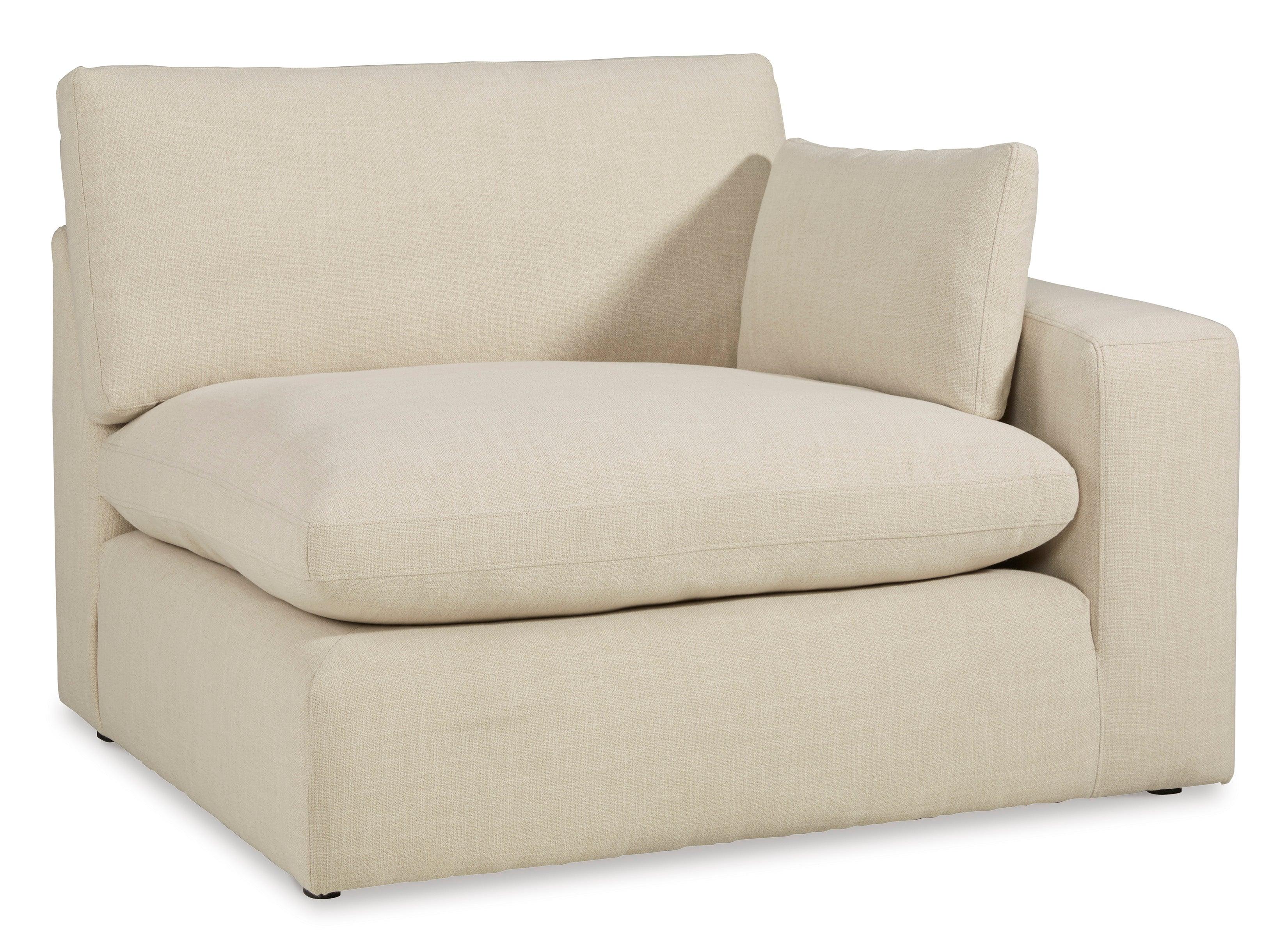 Elyza Linen 10-Piece Left Arm Facing LAF Chaise Sectional - Image 6