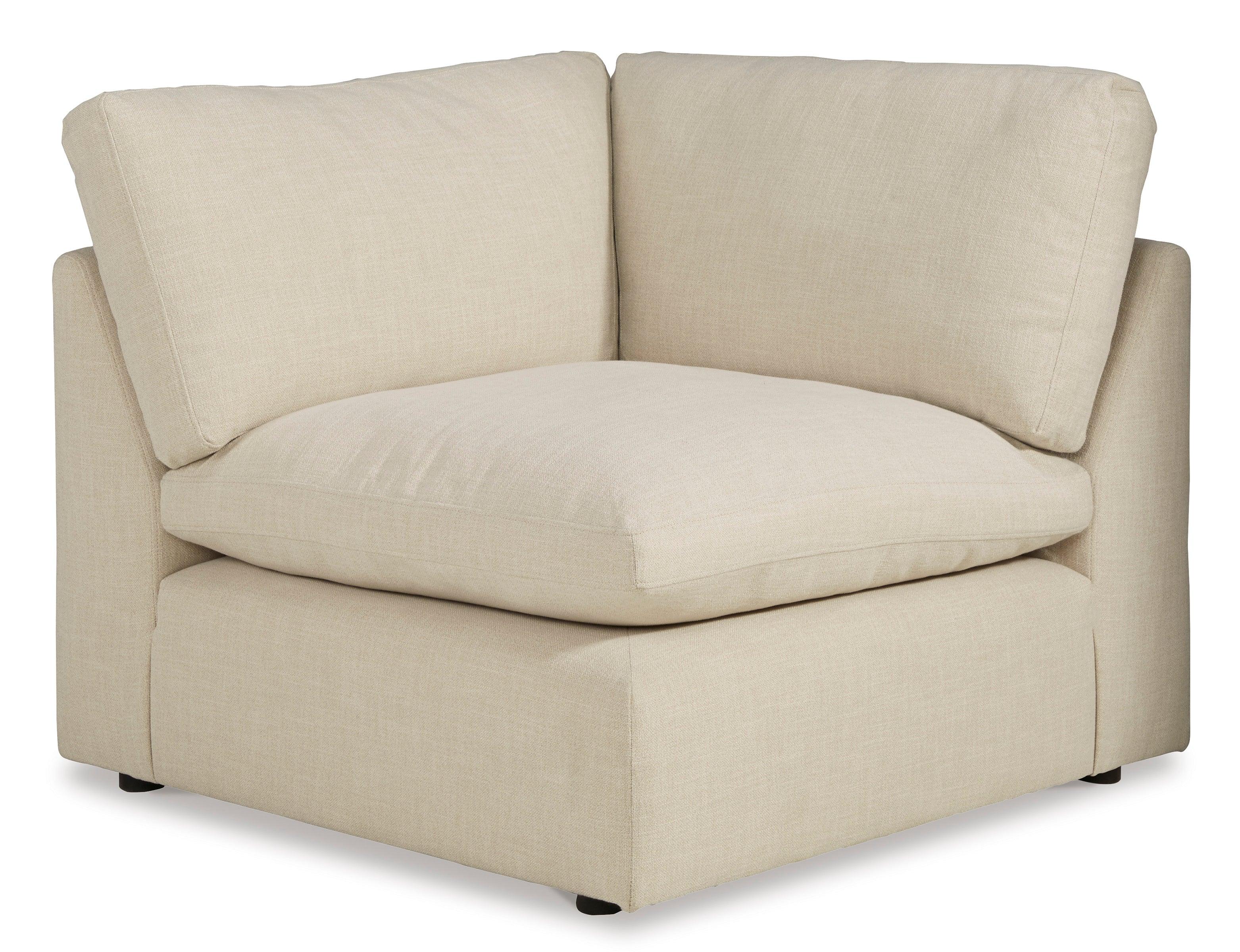 Elyza Linen 10-Piece Right Arm Facing RAF Chaise Sectional - Image 6