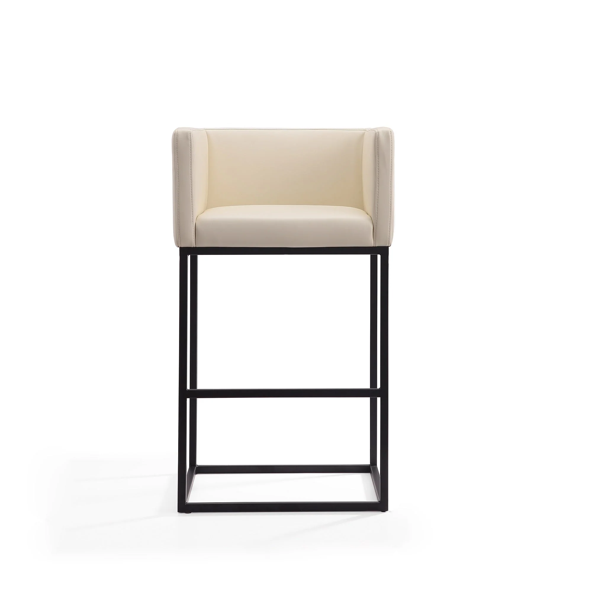 Embassy Barstool in Cream and Black - Image 4