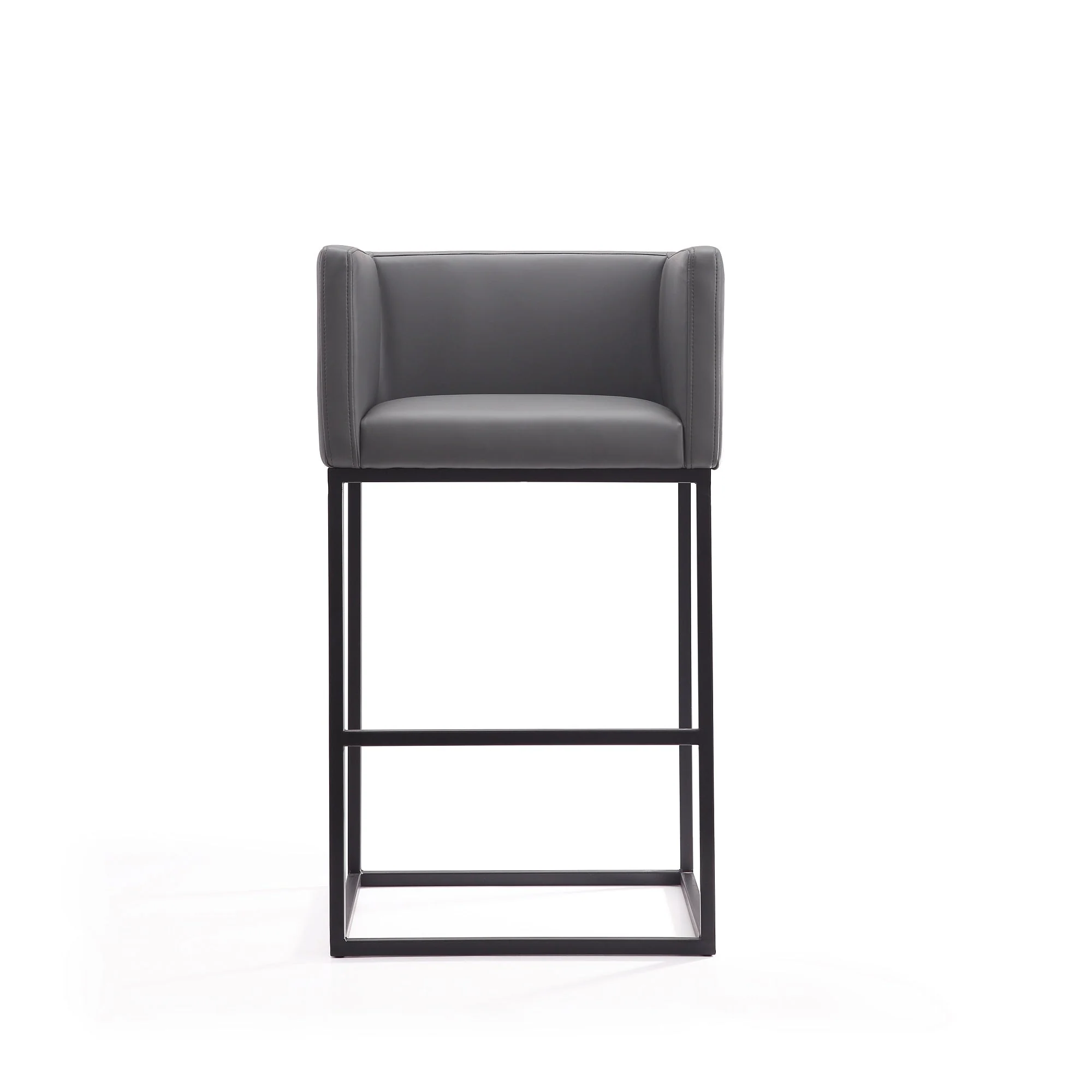 Embassy Barstool in Grey and Black - Image 4
