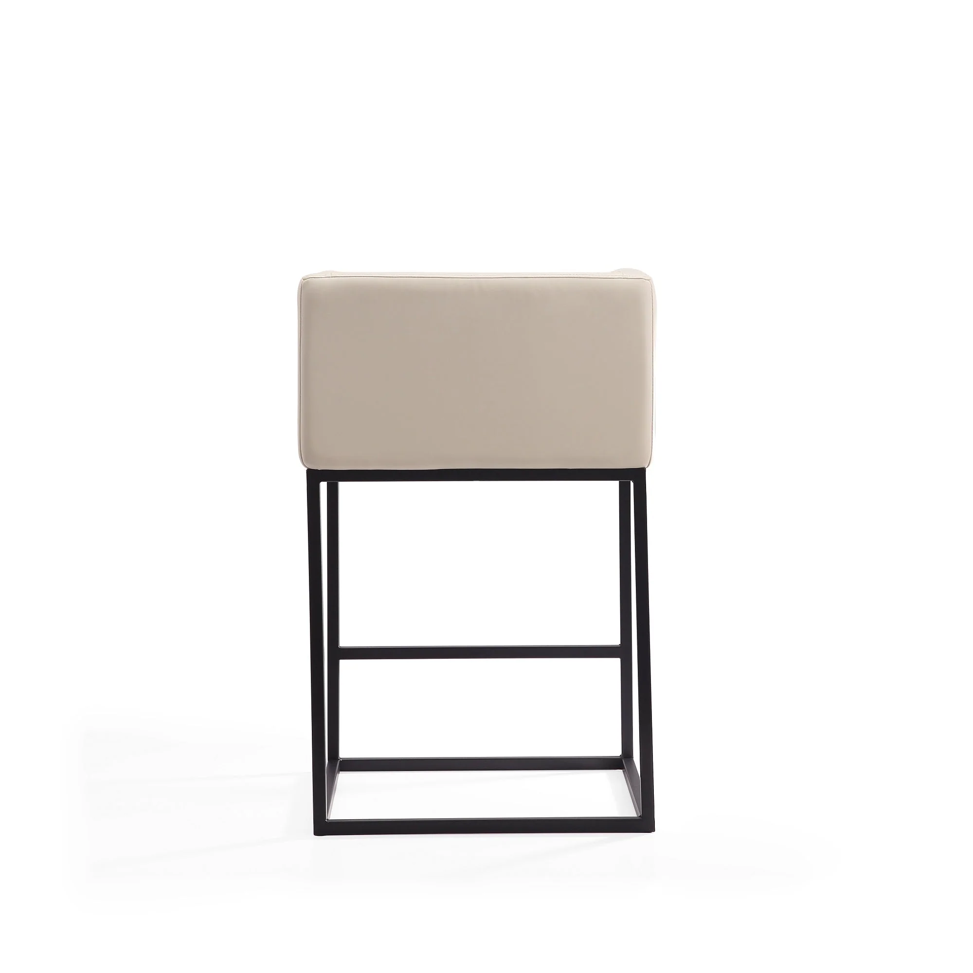 Embassy Counter Stool in Cream and Black (set of 2) - Image 7