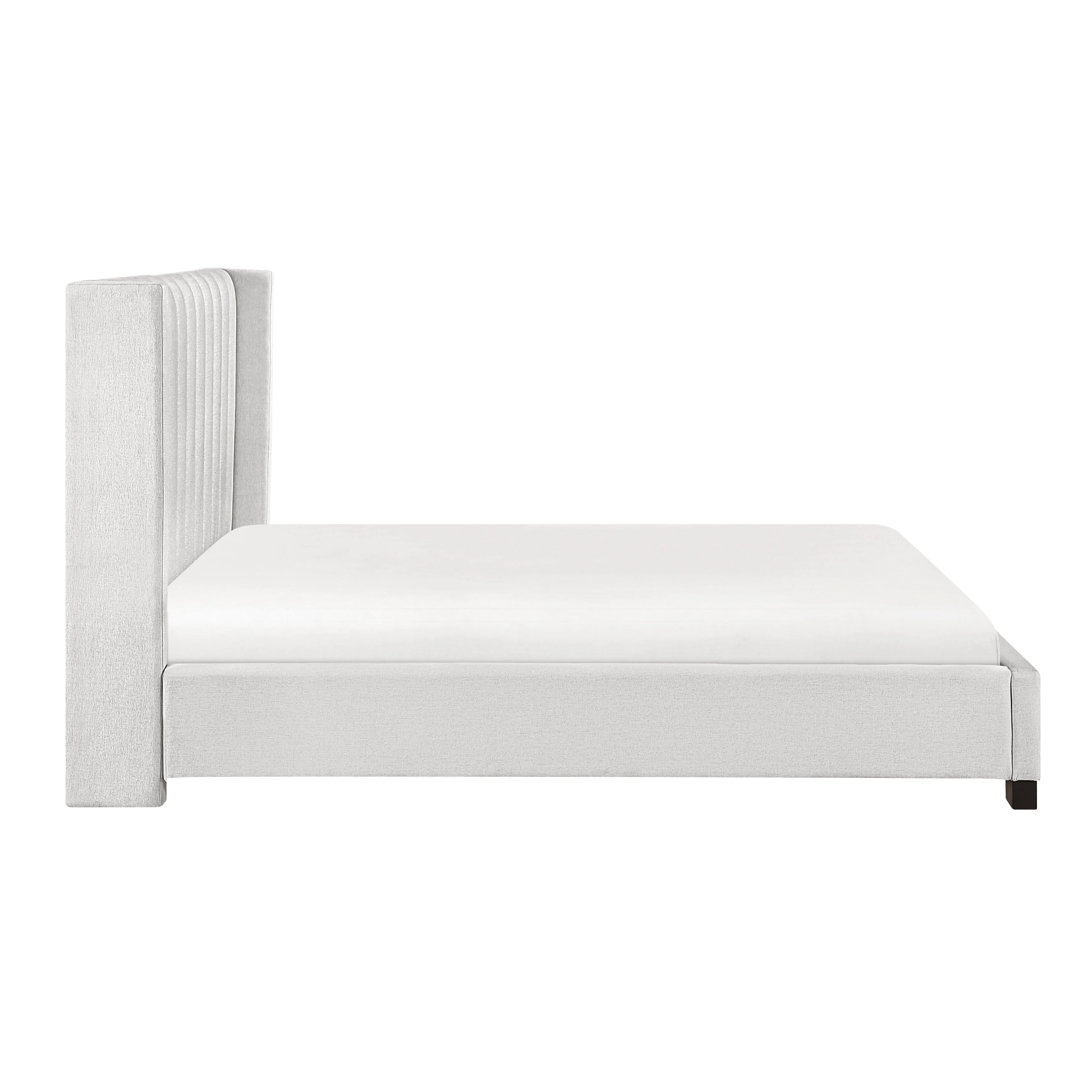 Emerson Beige Upholstered King Bed - Image 5