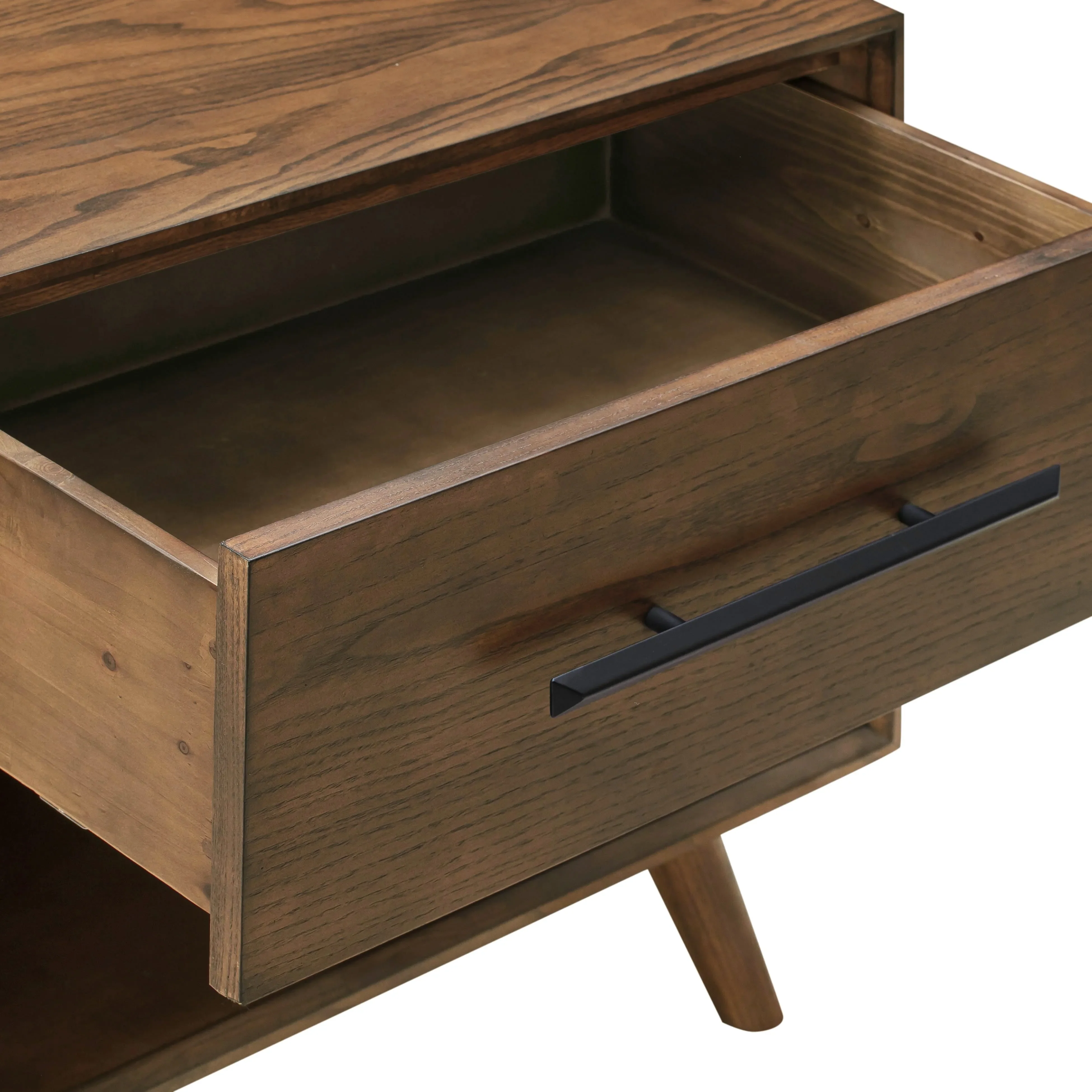 Emery 24" Walnut 1-Drawer Nightstand - Image 6