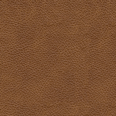 Emilia Caramel 6-Piece Leather Sectional with Ottoman in Caramel - Image 9