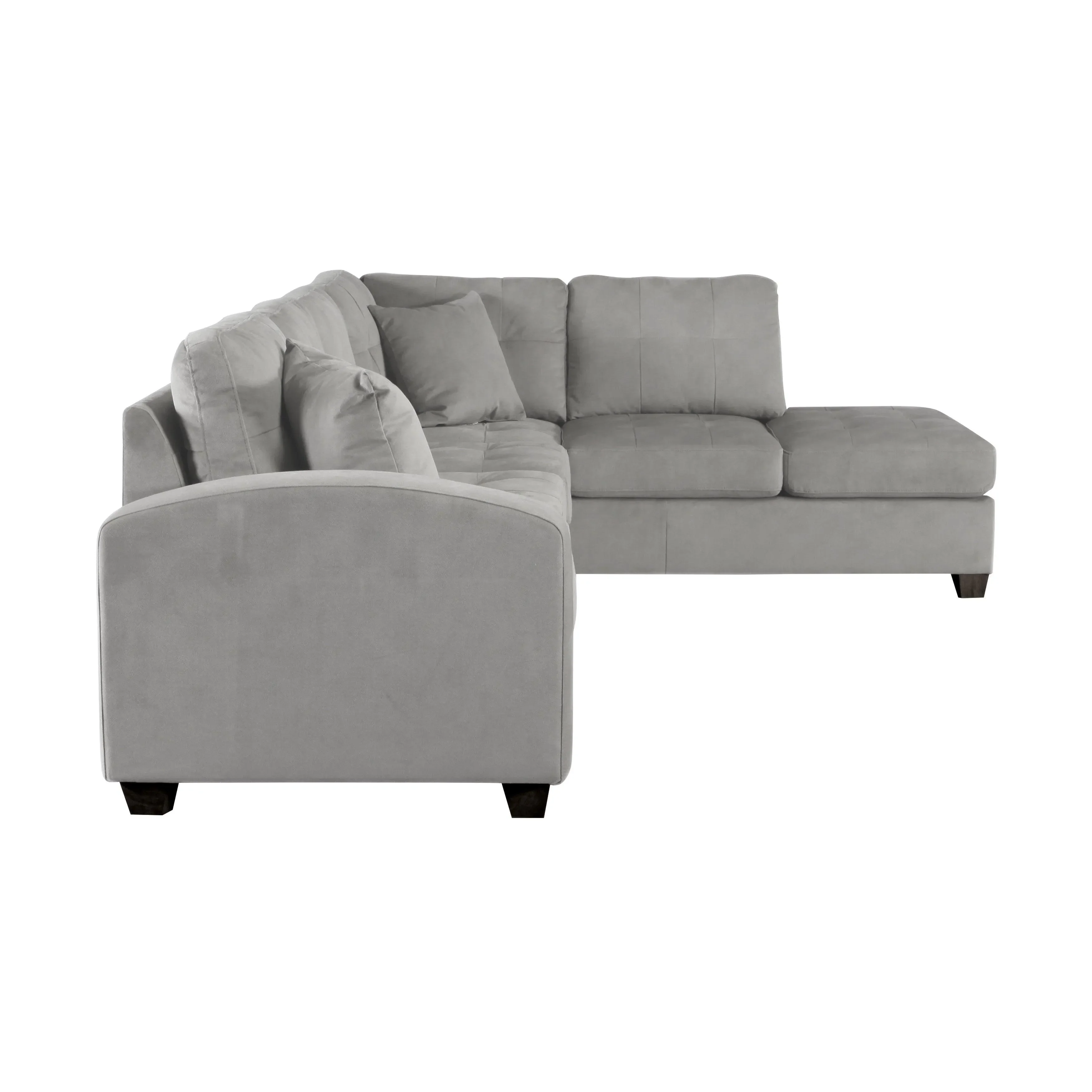 Emilio Taupe Reversible Sectional - Image 5