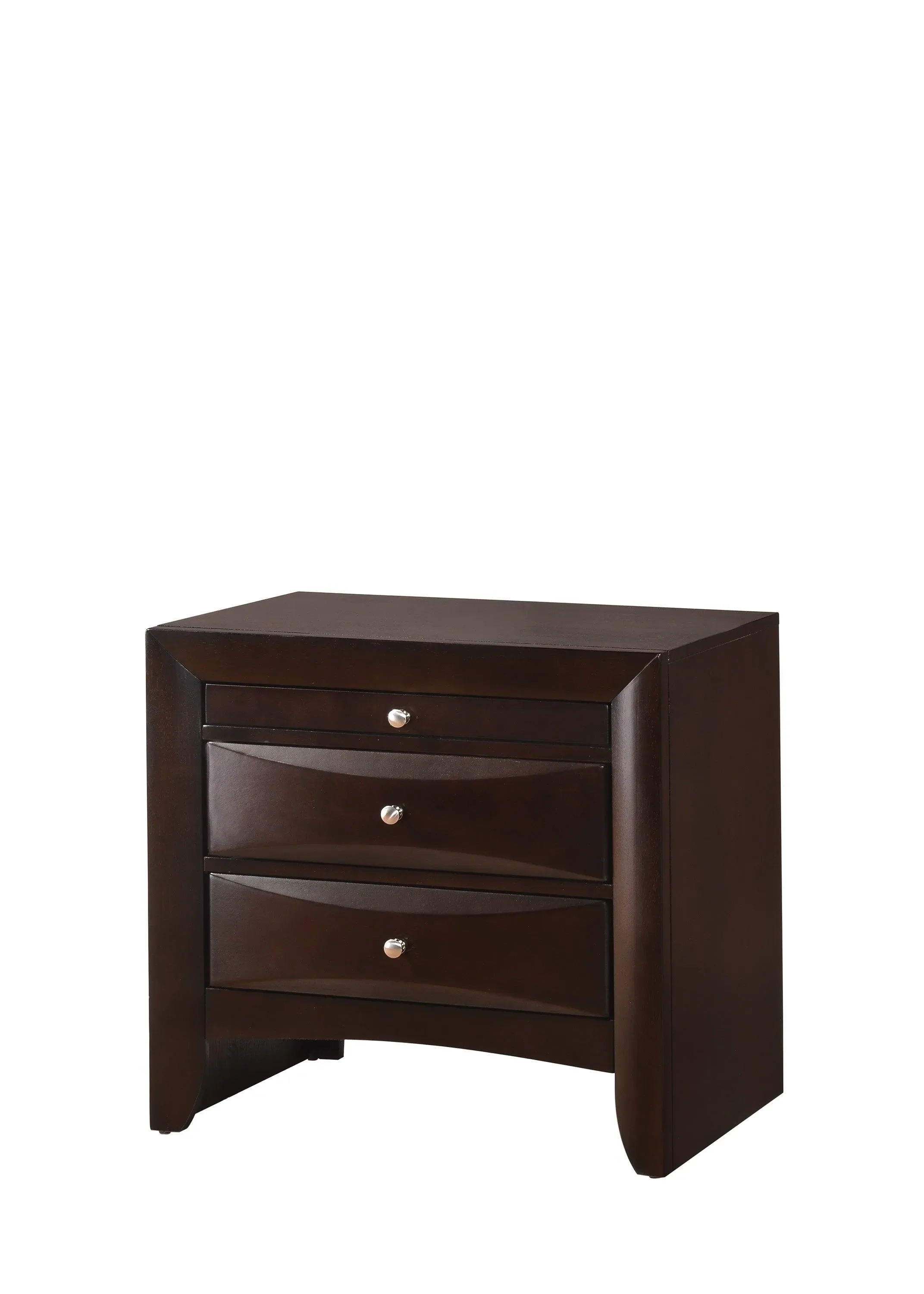 Emily Dark Cherry Storage Platform Bedroom Set - Image 5
