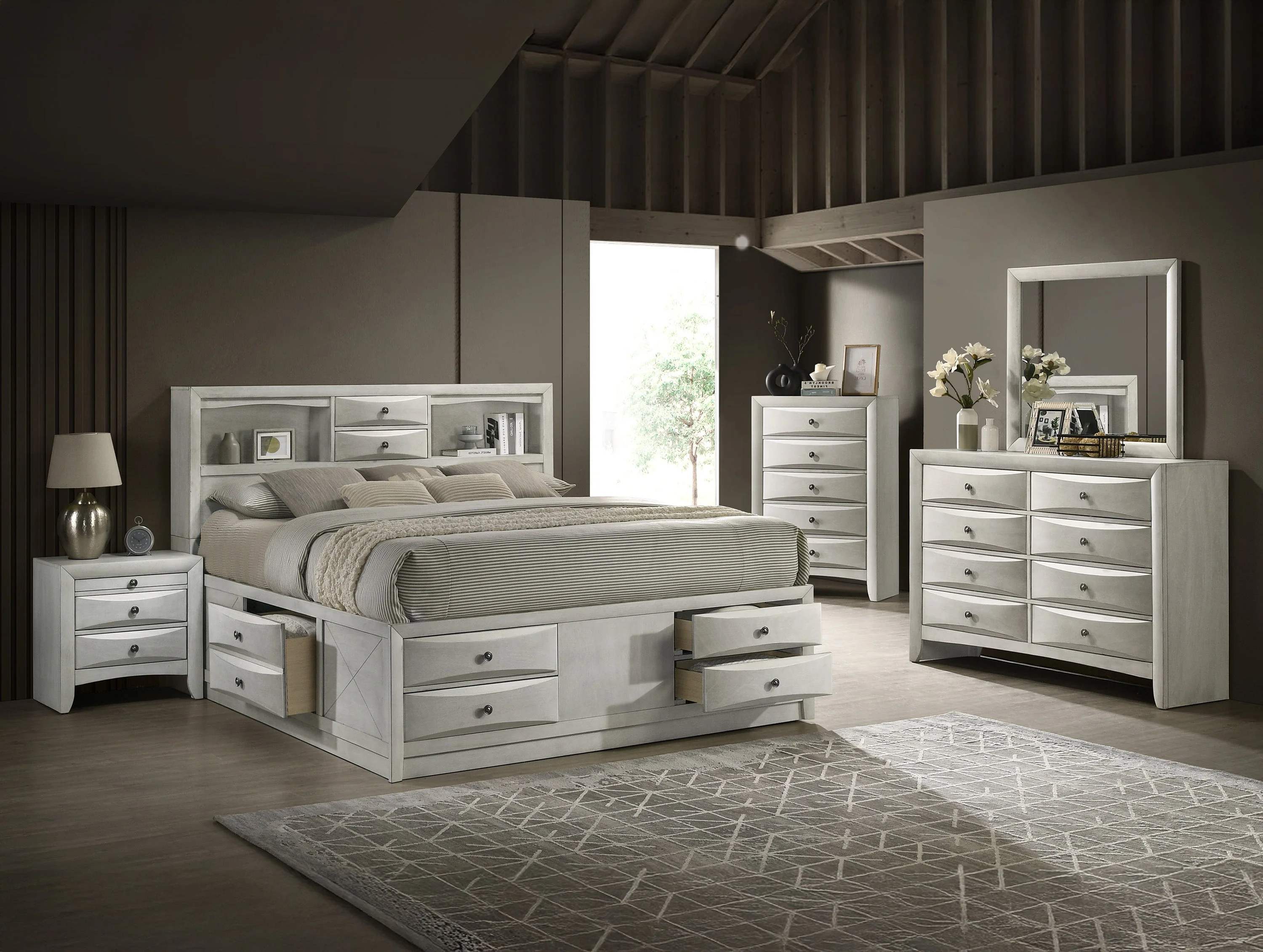 Emily White Dresser - Image 3