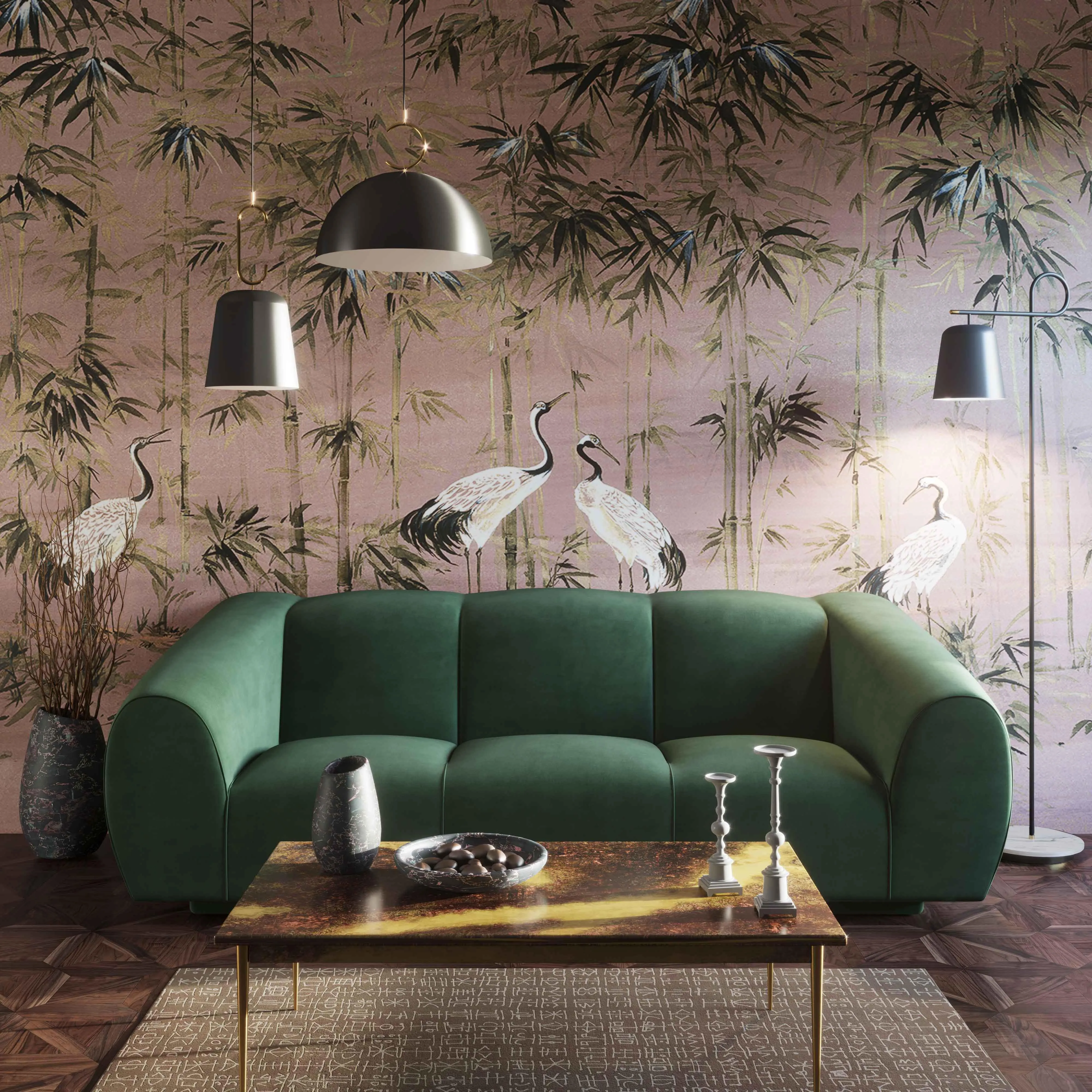 Emmet Velvet Sofa - Image 8