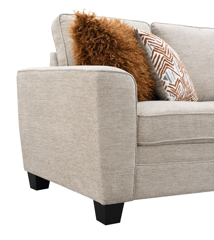 Enea Taupe Loveseat - Image 5