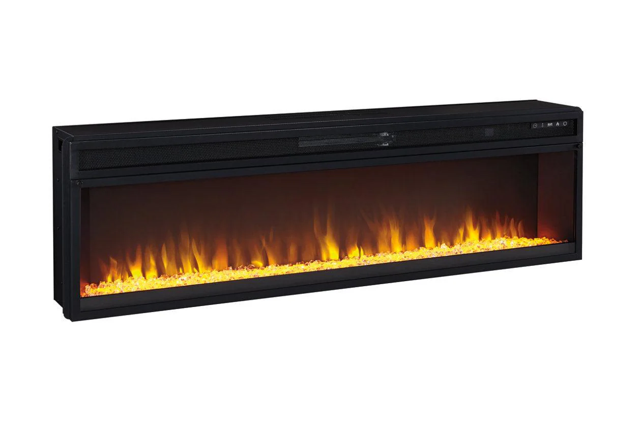 Entertainment Accessories Black Electric Fireplace Insert - Image 4