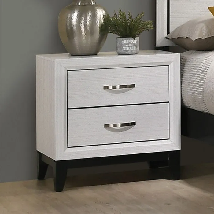 Errico White 5-Piece Queen Bedroom Set - Image 3
